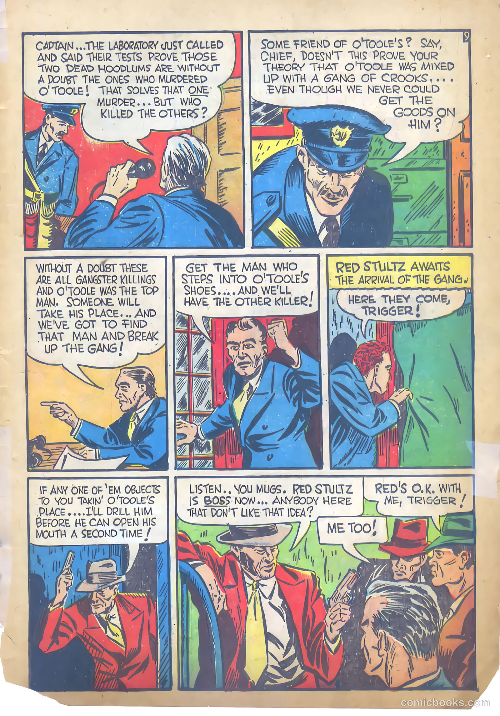 Keen Detective Funnies #19 (1940) — page 8 of 61