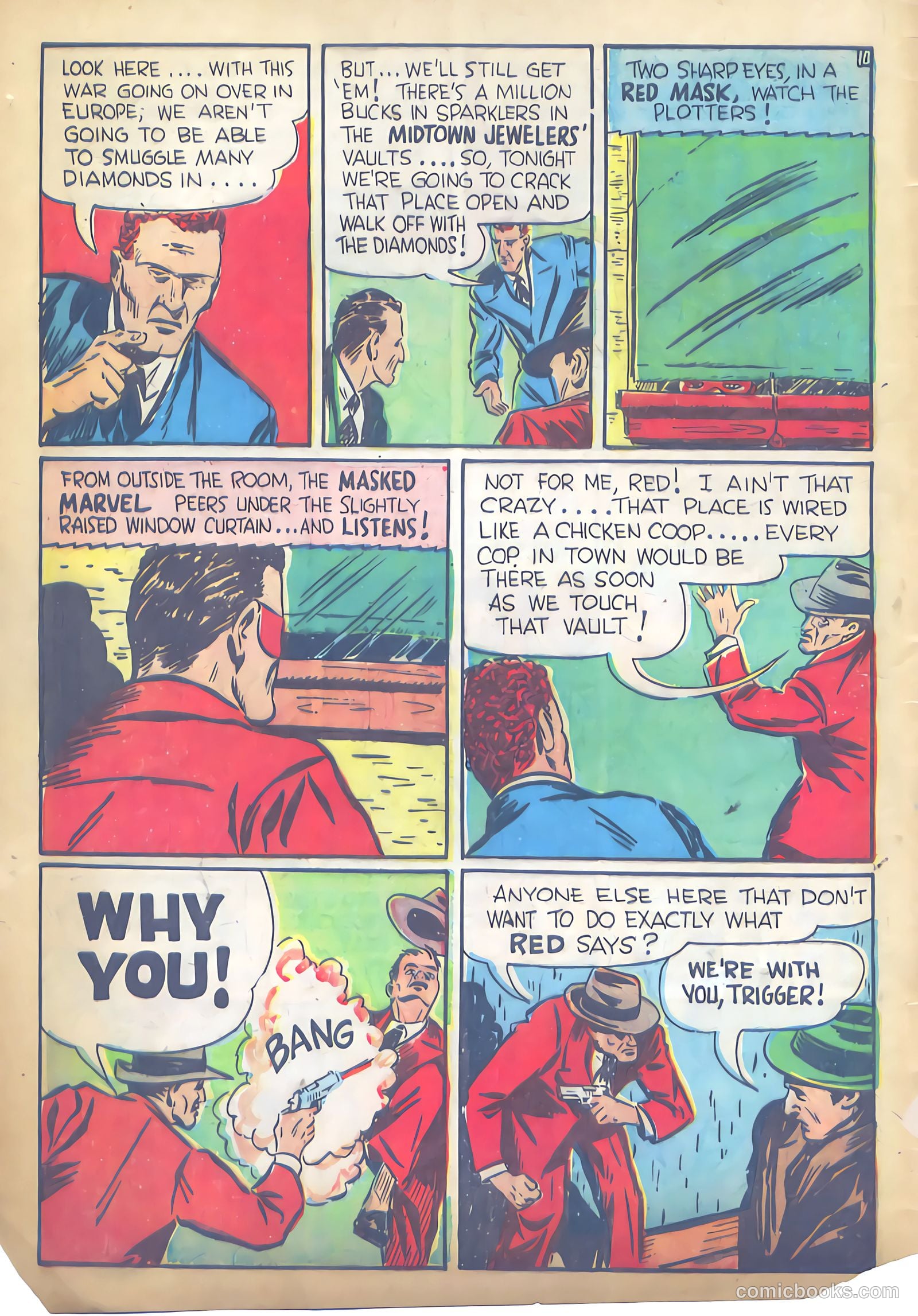 Keen Detective Funnies #19 (1940) — page 9 of 61