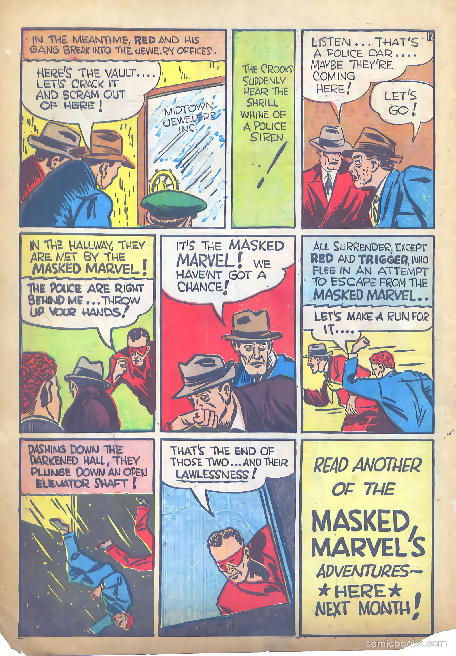 Keen Detective Funnies #19 (1940) — page 11 of 61