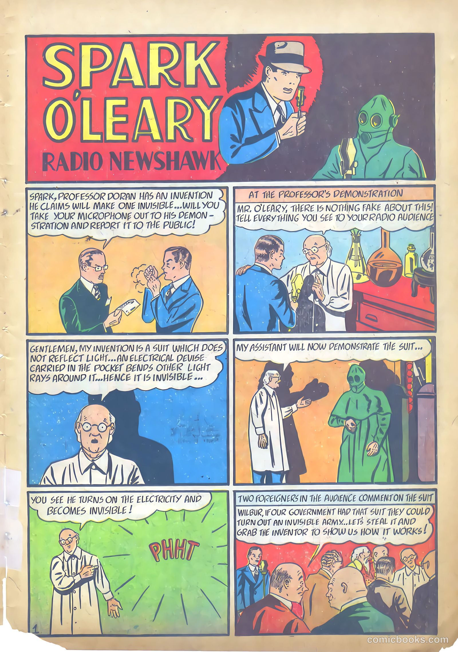 Keen Detective Funnies #19 (1940) — page 12 of 61