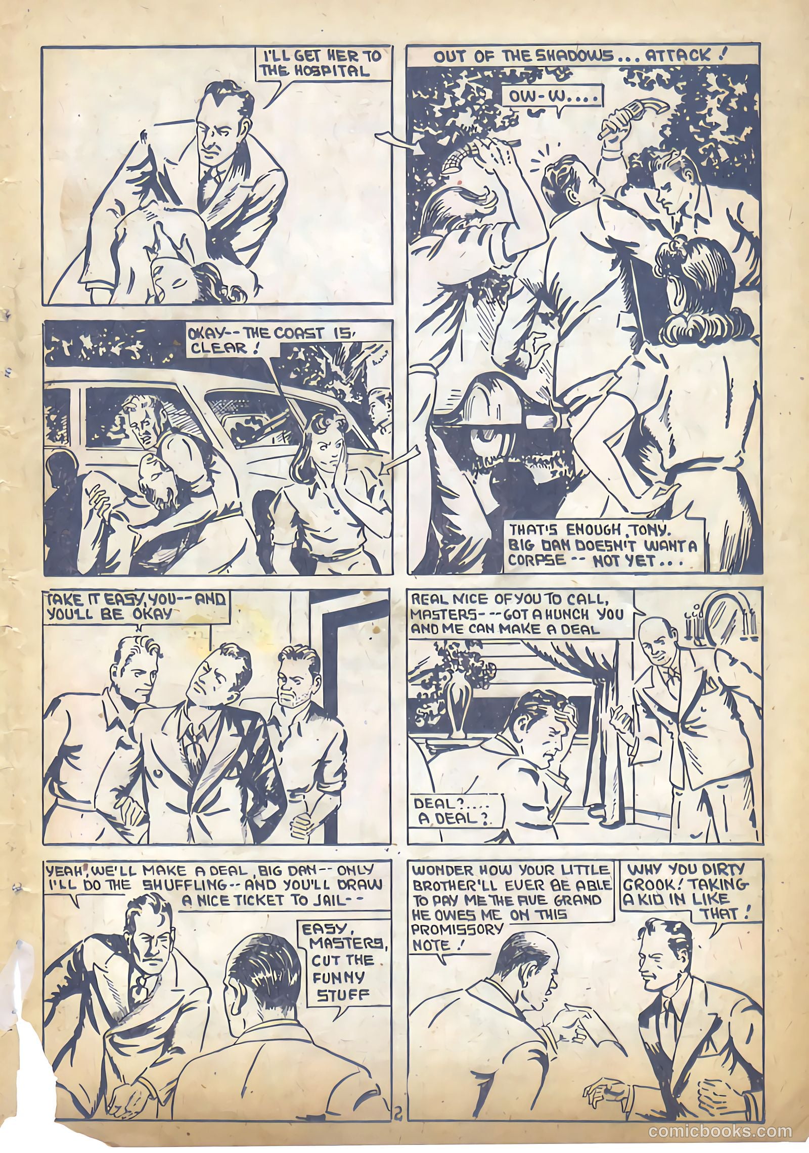 Keen Detective Funnies #19 (1940) — page 18 of 61