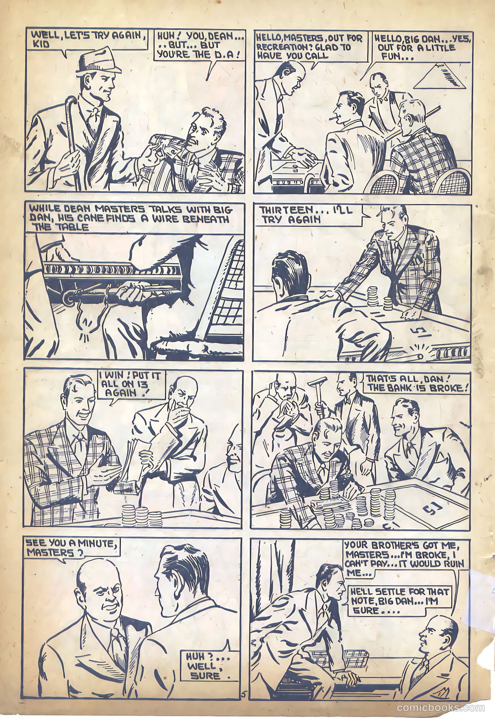 Keen Detective Funnies #19 (1940) — page 21 of 61