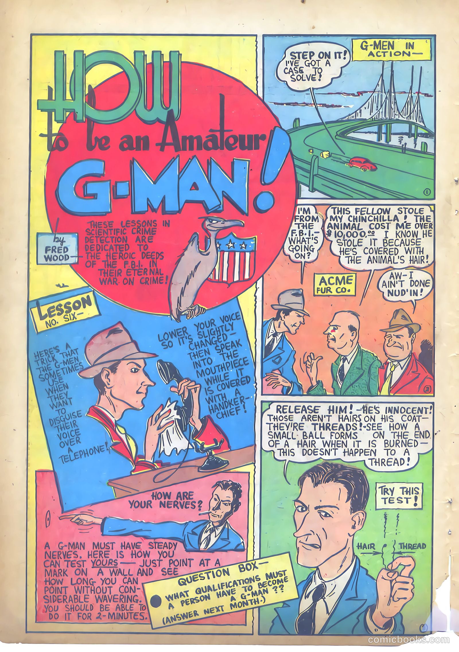 Keen Detective Funnies #19 (1940) — page 23 of 61