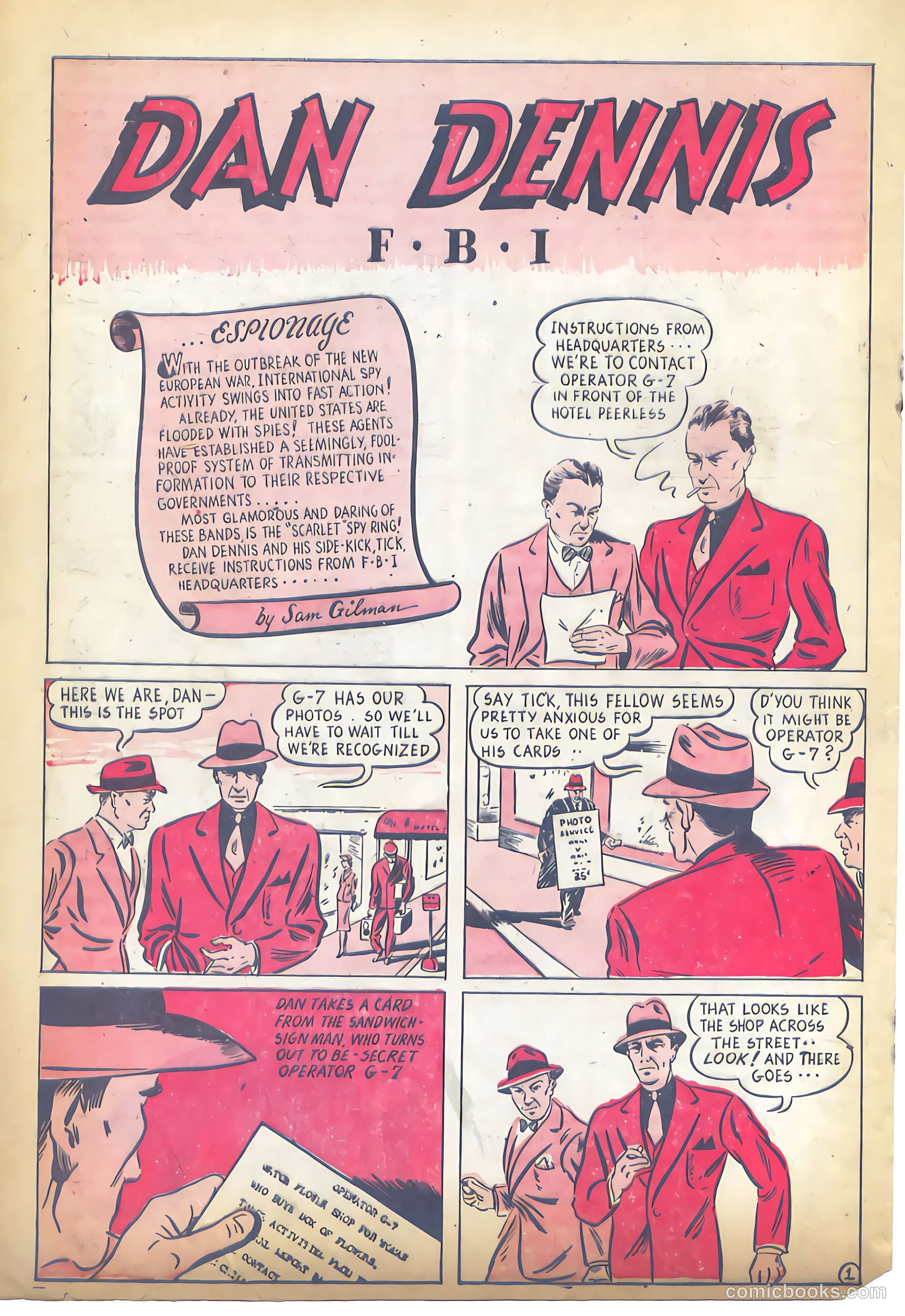 Keen Detective Funnies #19 (1940) — page 33 of 61