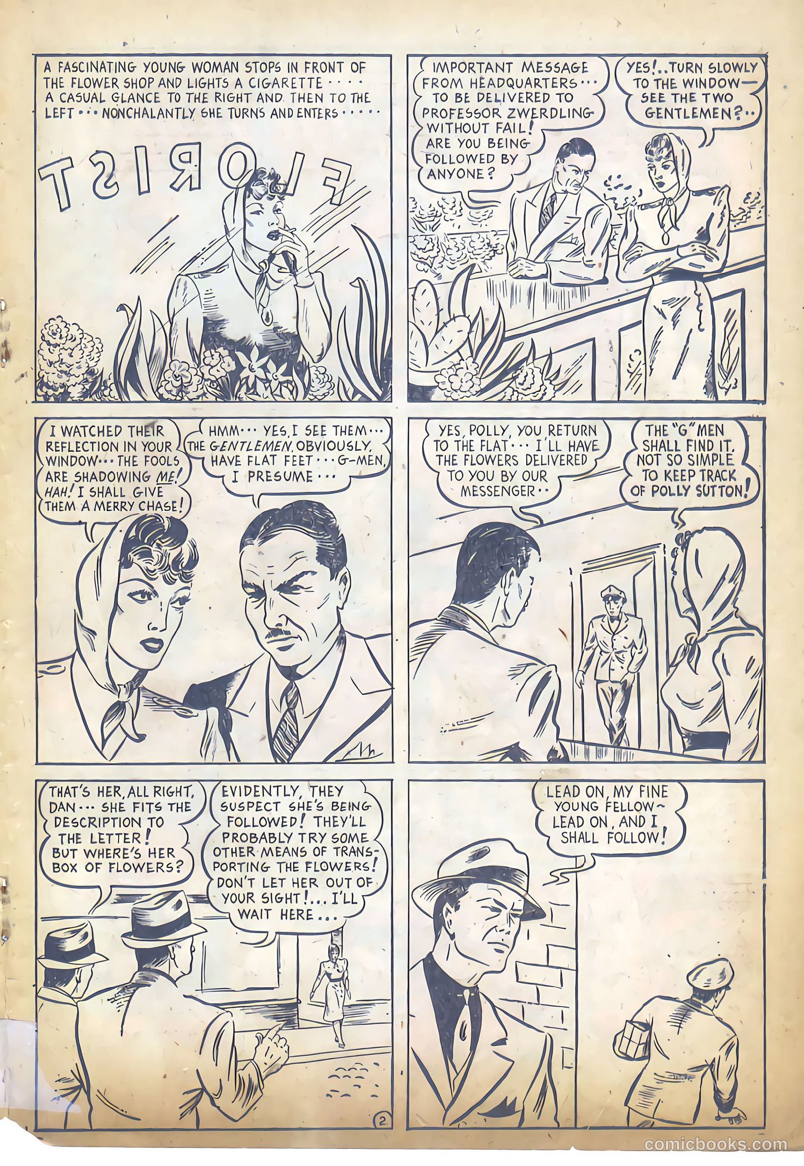 Keen Detective Funnies #19 (1940) — page 34 of 61