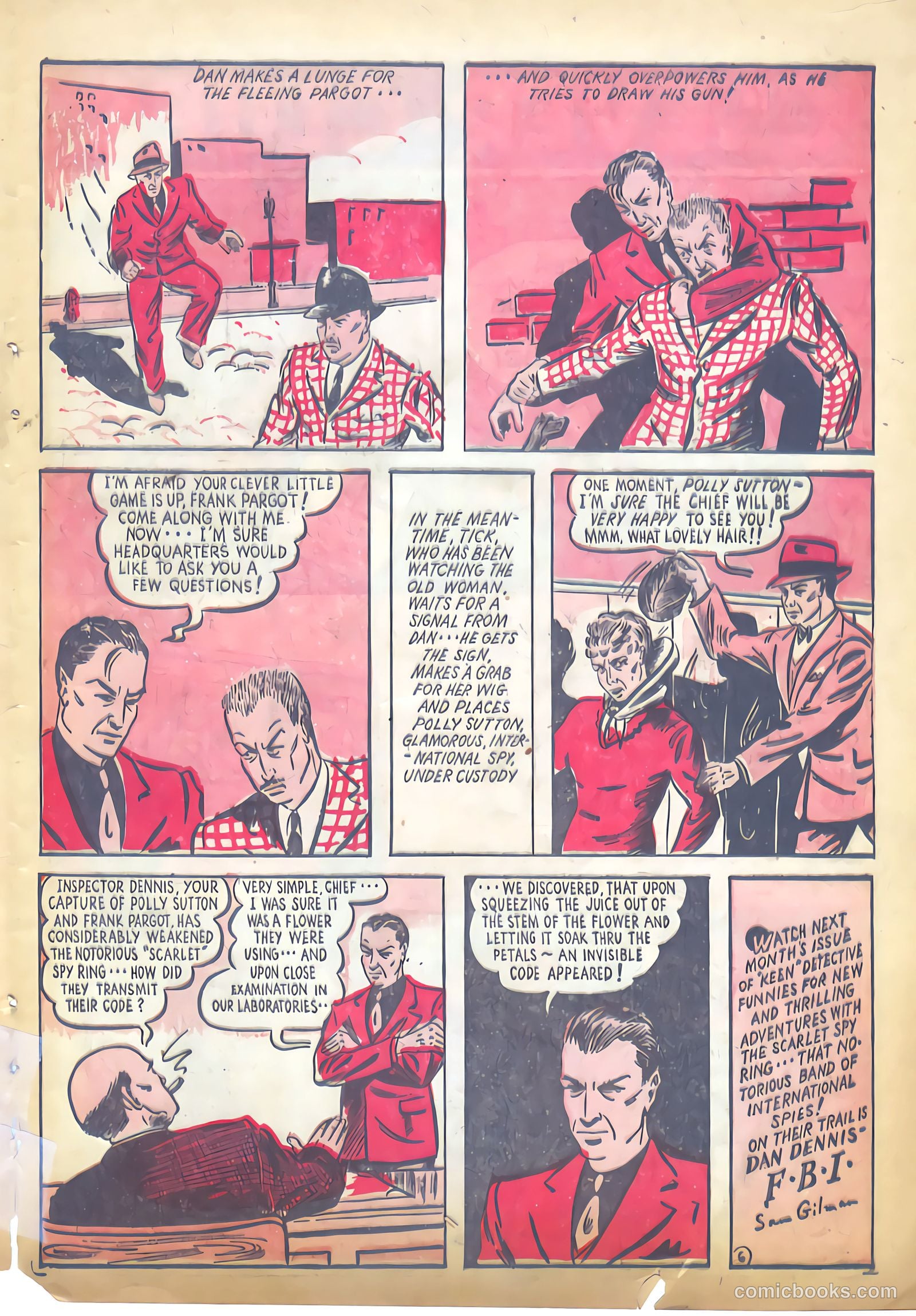 Keen Detective Funnies #19 (1940) — page 38 of 61
