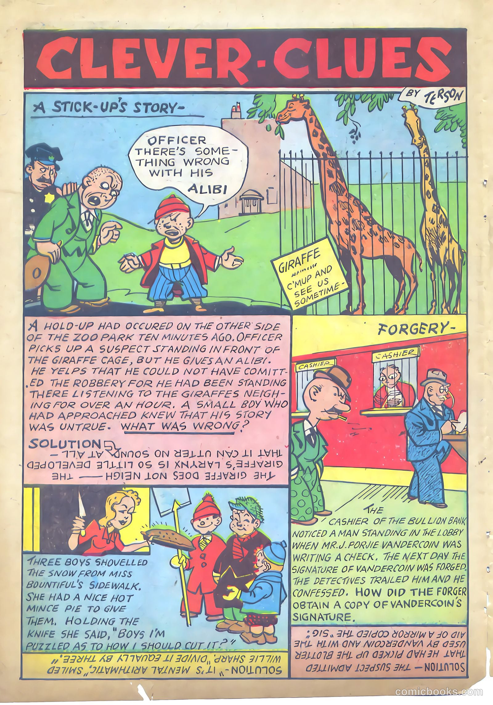 Keen Detective Funnies #19 (1940) — page 39 of 61