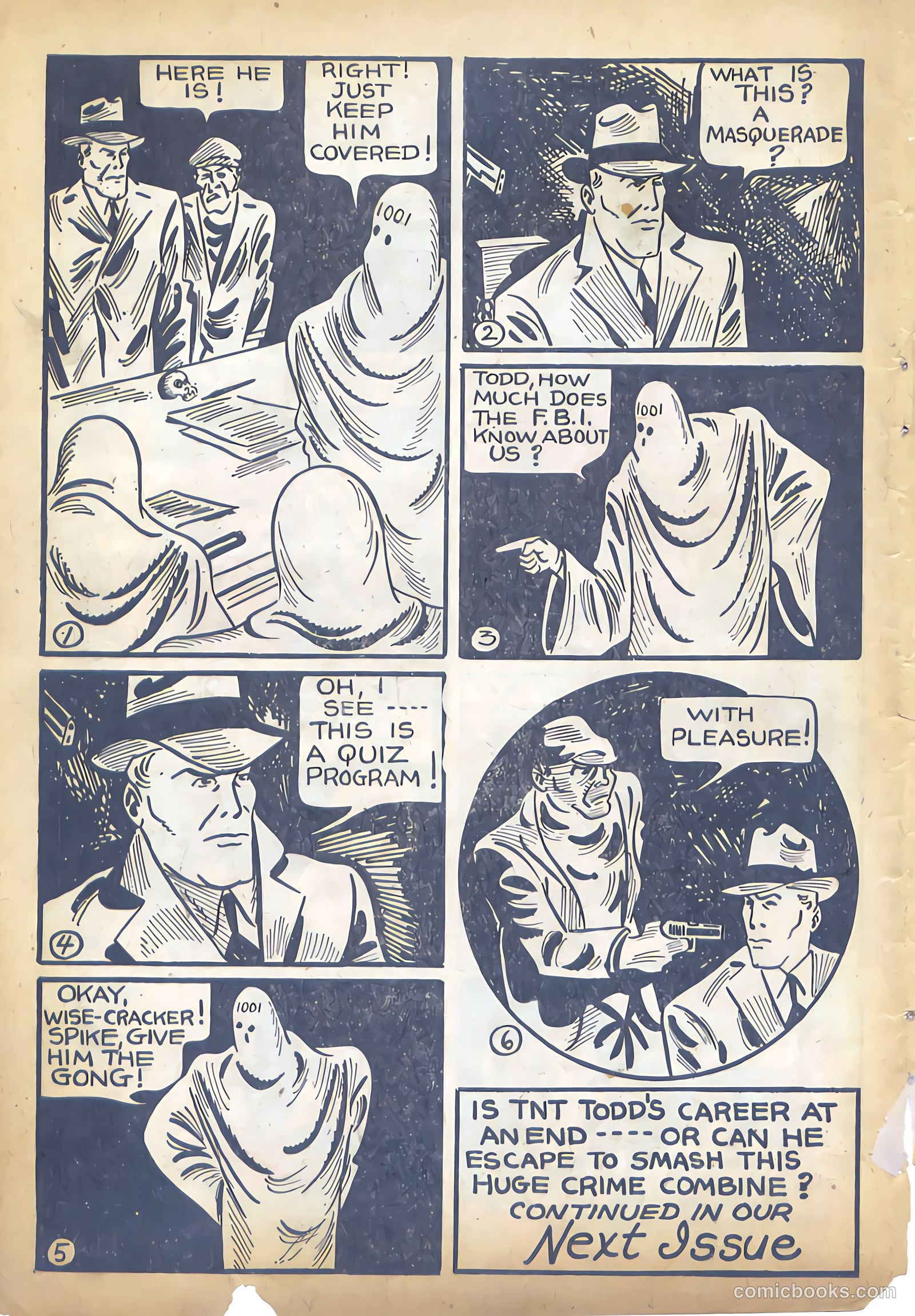 Keen Detective Funnies #19 (1940) — page 45 of 61