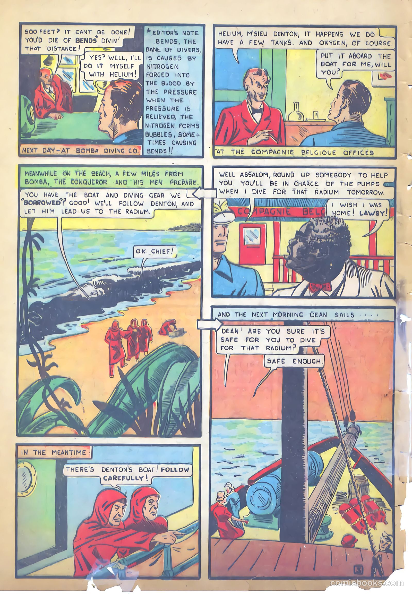 Keen Detective Funnies #19 (1940) — page 57 of 61