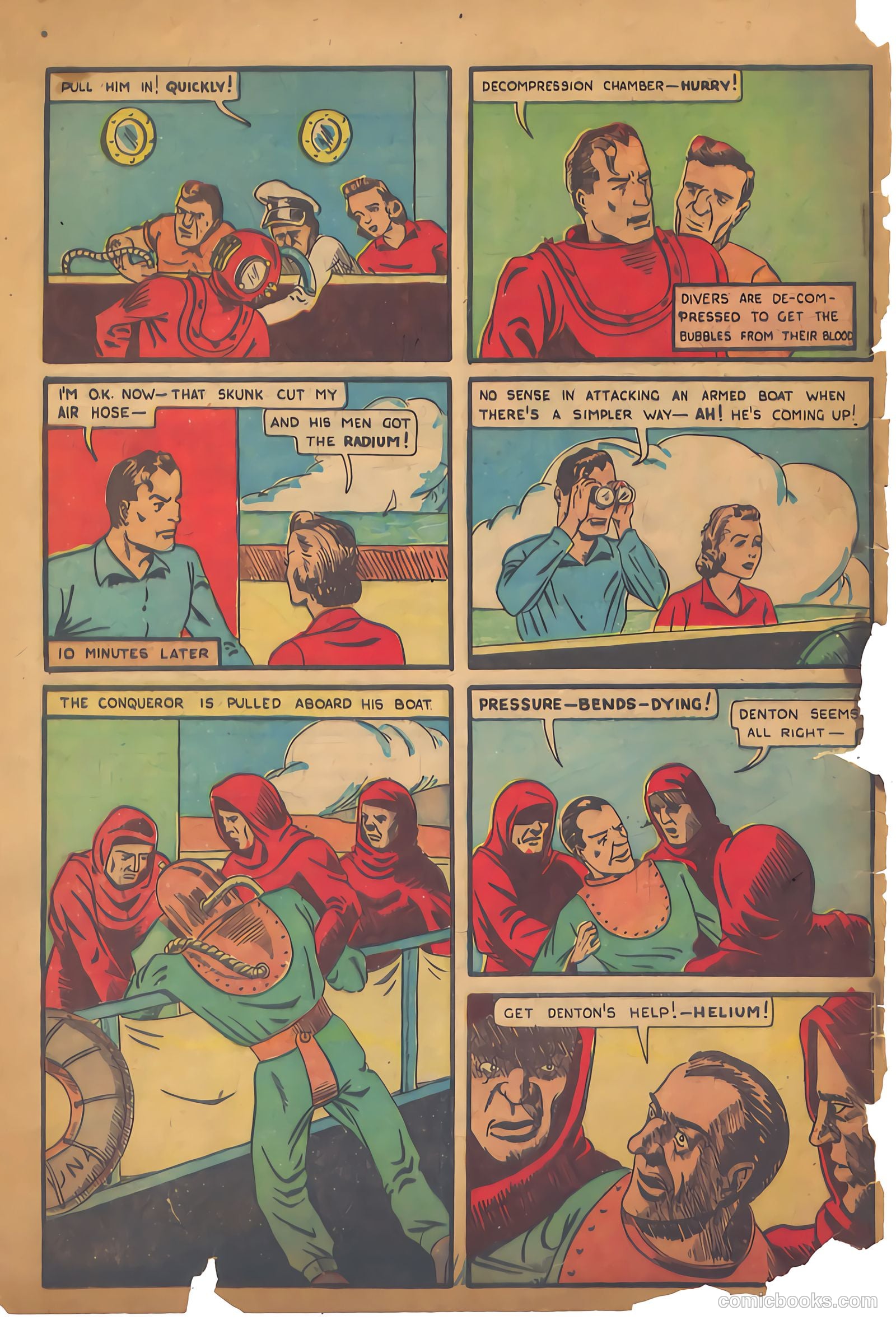 Keen Detective Funnies #19 (1940) — page 61 of 61