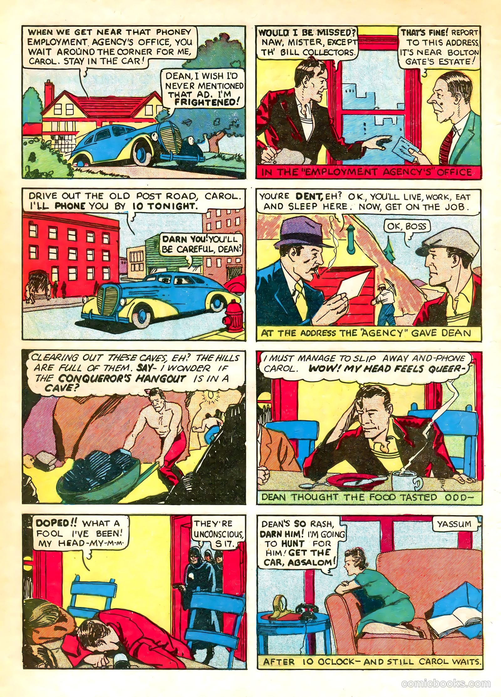 Keen Detective Funnies #2 (1939) — page 4 of 52