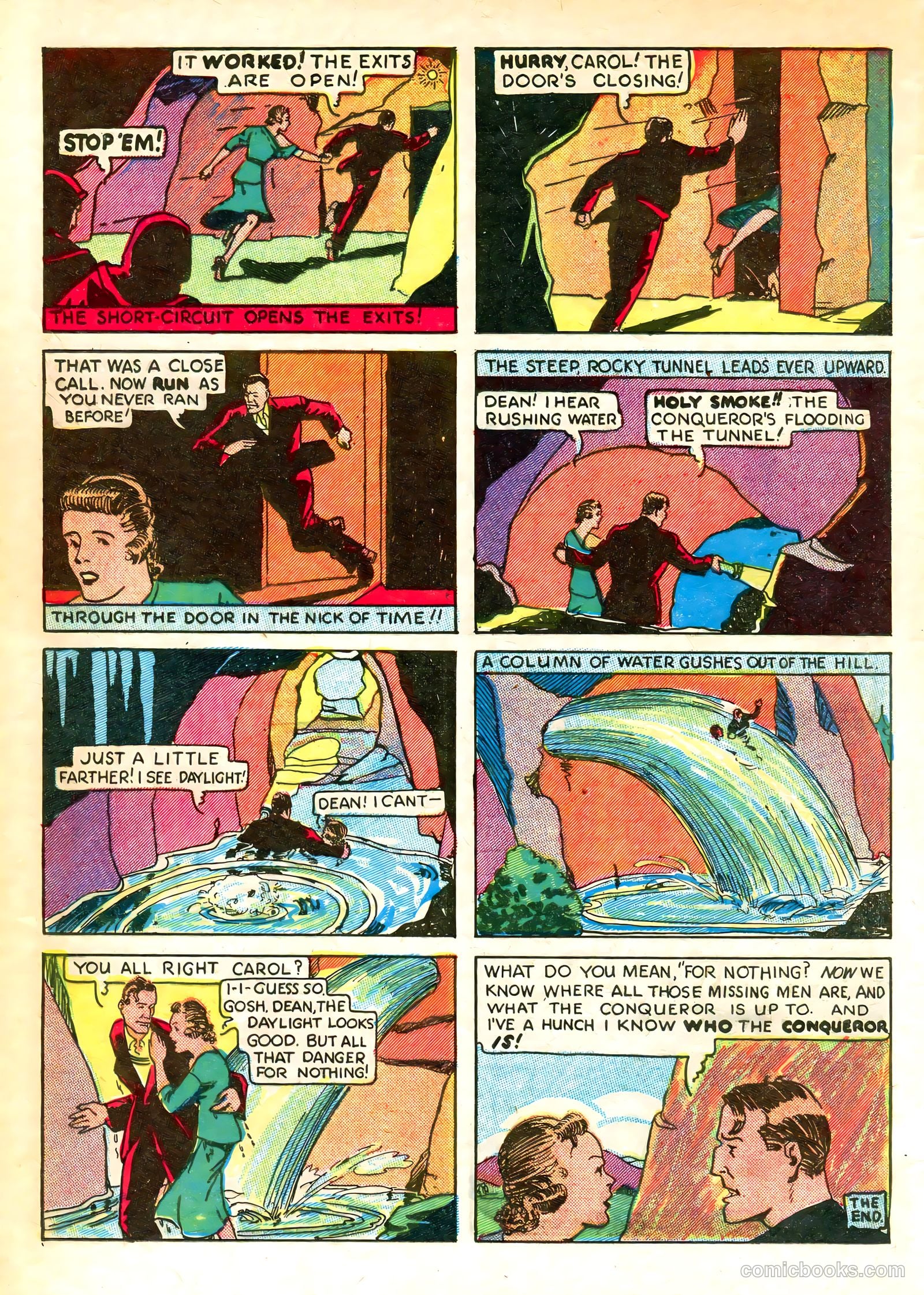Keen Detective Funnies #2 (1939) — page 8 of 52