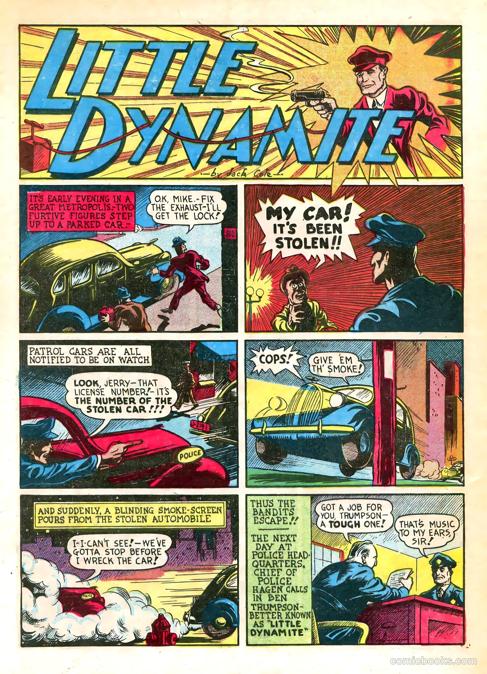 Keen Detective Funnies #2 (1939) — page 9 of 52
