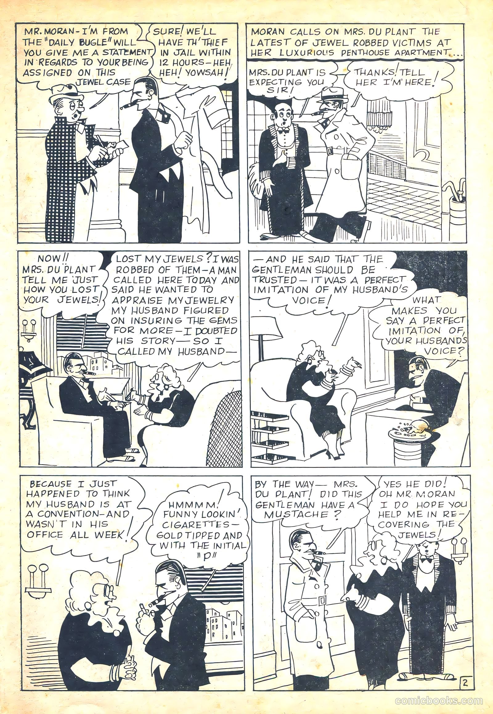 Keen Detective Funnies #2 (1939) — page 27 of 52
