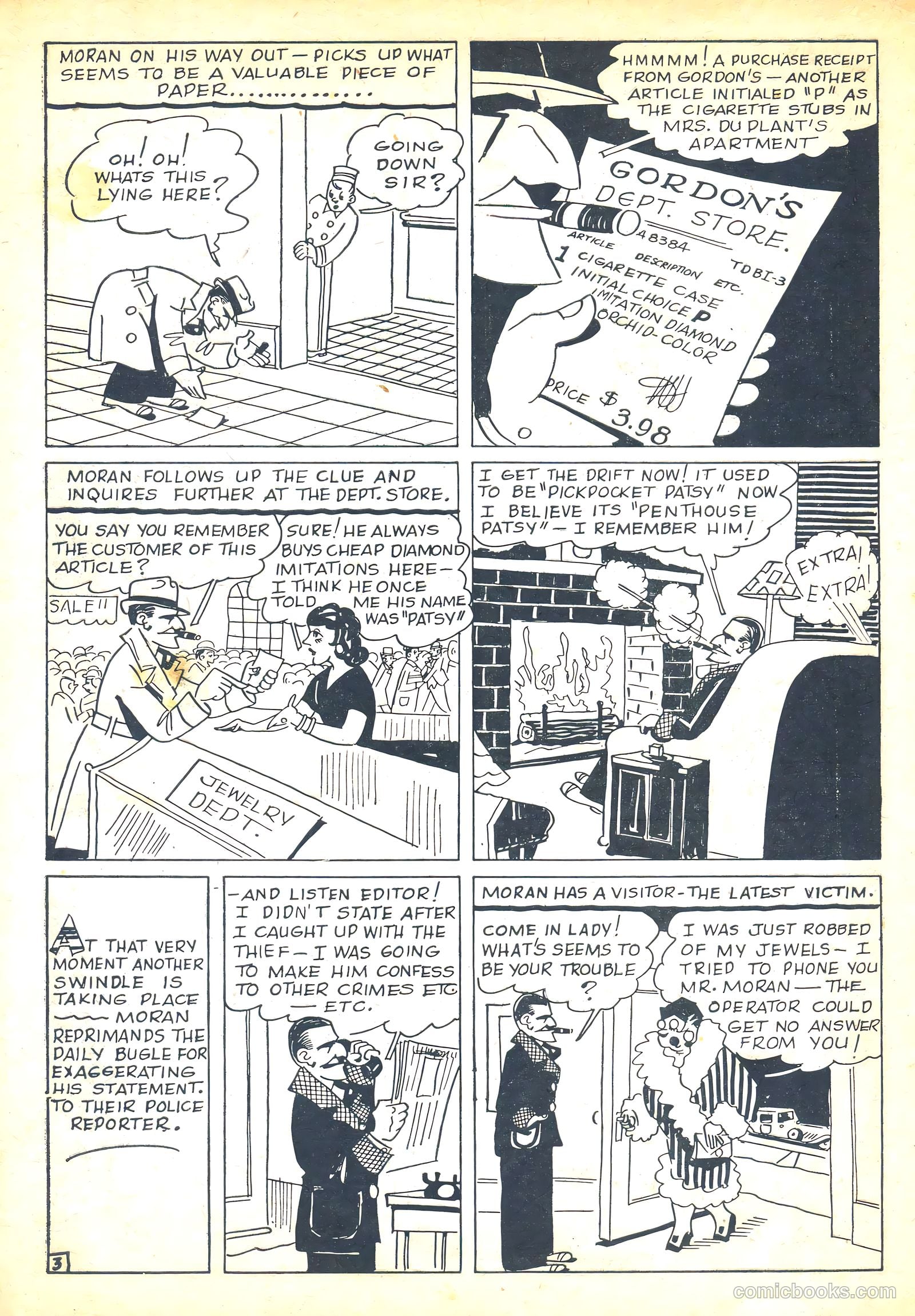 Keen Detective Funnies #2 (1939) — page 28 of 52