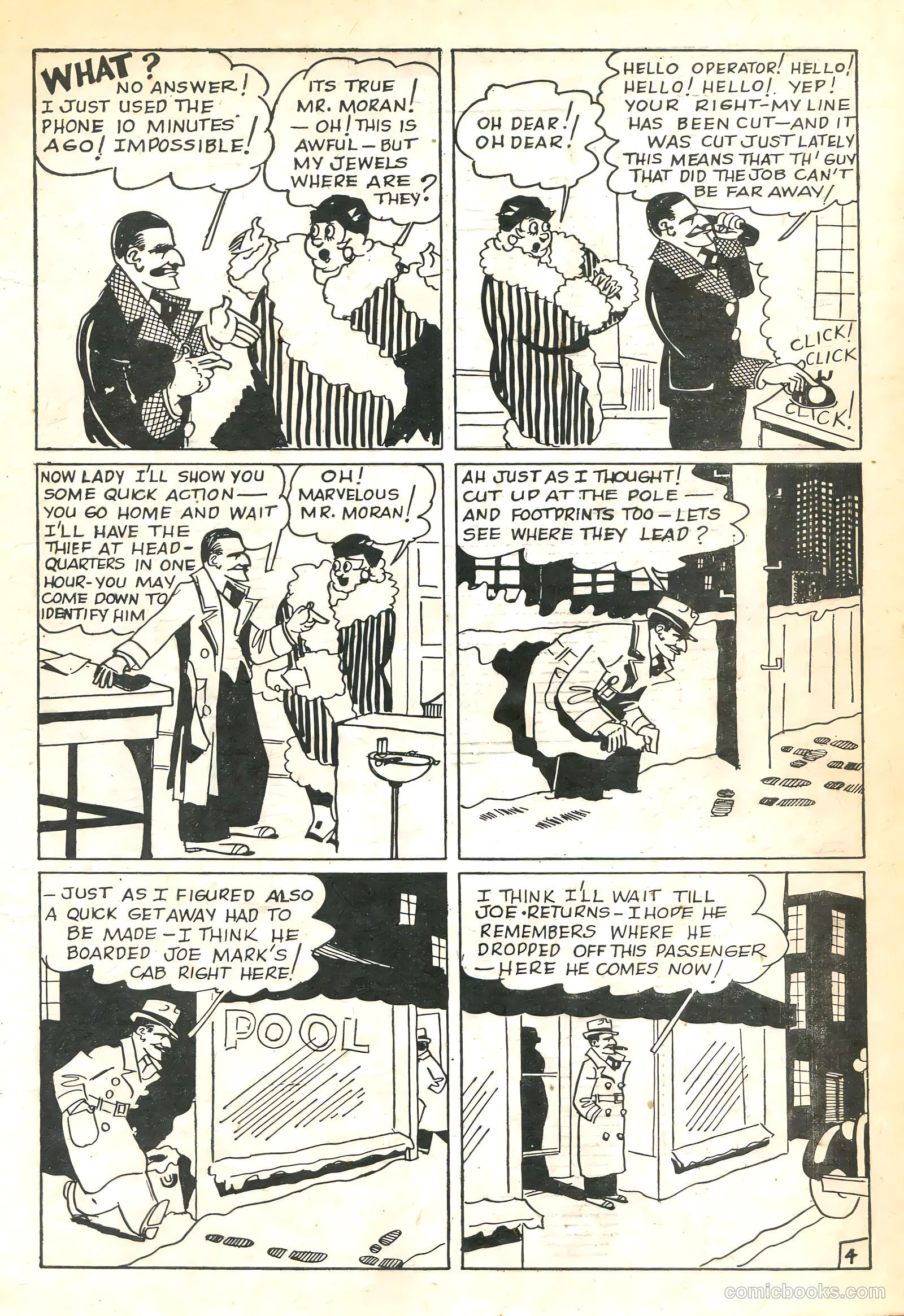 Keen Detective Funnies #2 (1939) — page 29 of 52