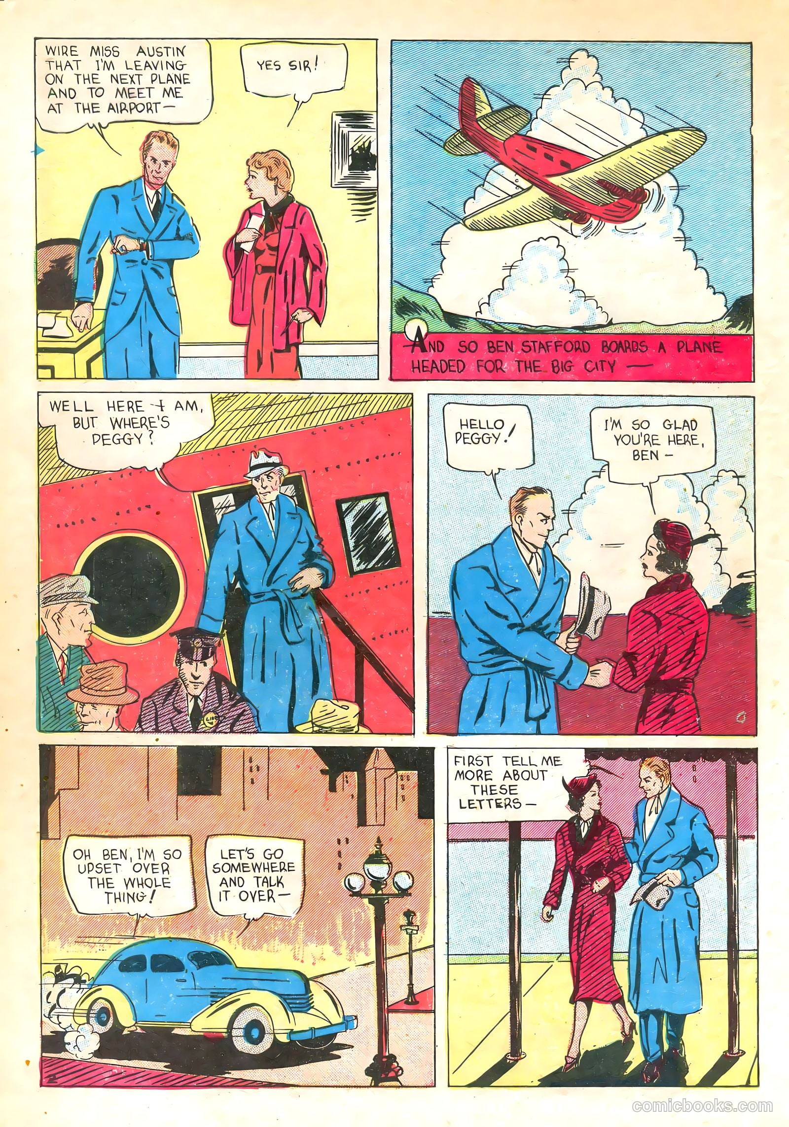 Keen Detective Funnies #2 (1939) — page 36 of 52