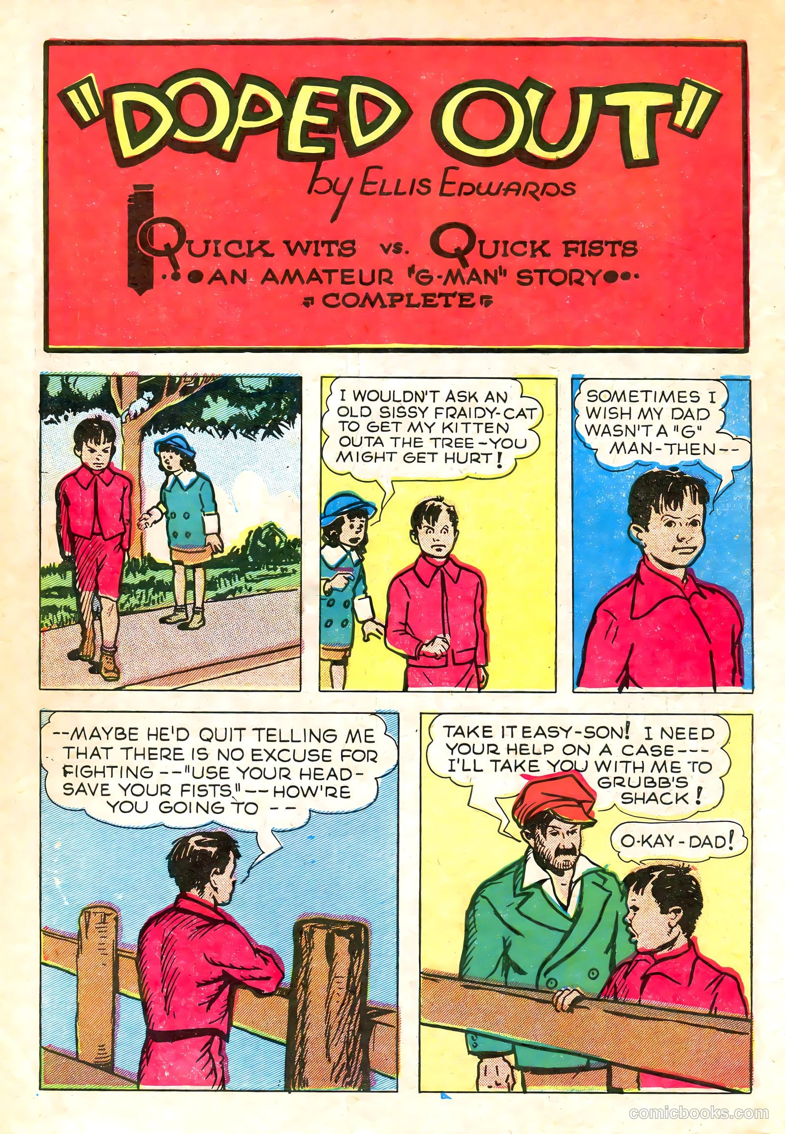 Keen Detective Funnies #2 (1939) — page 42 of 52