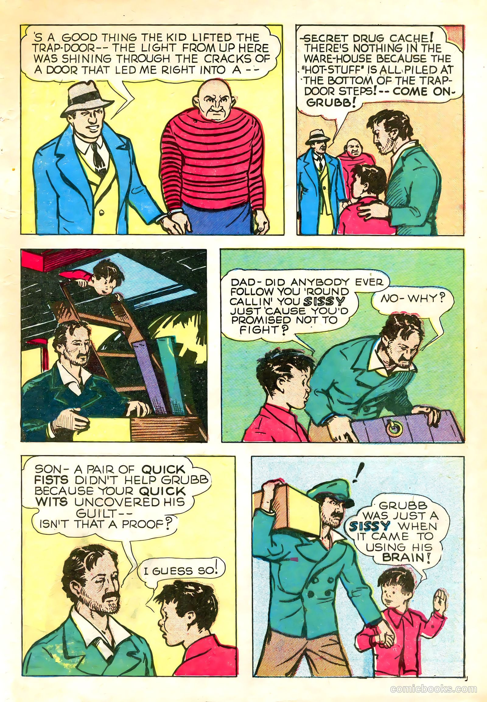 Keen Detective Funnies #2 (1939) — page 49 of 52