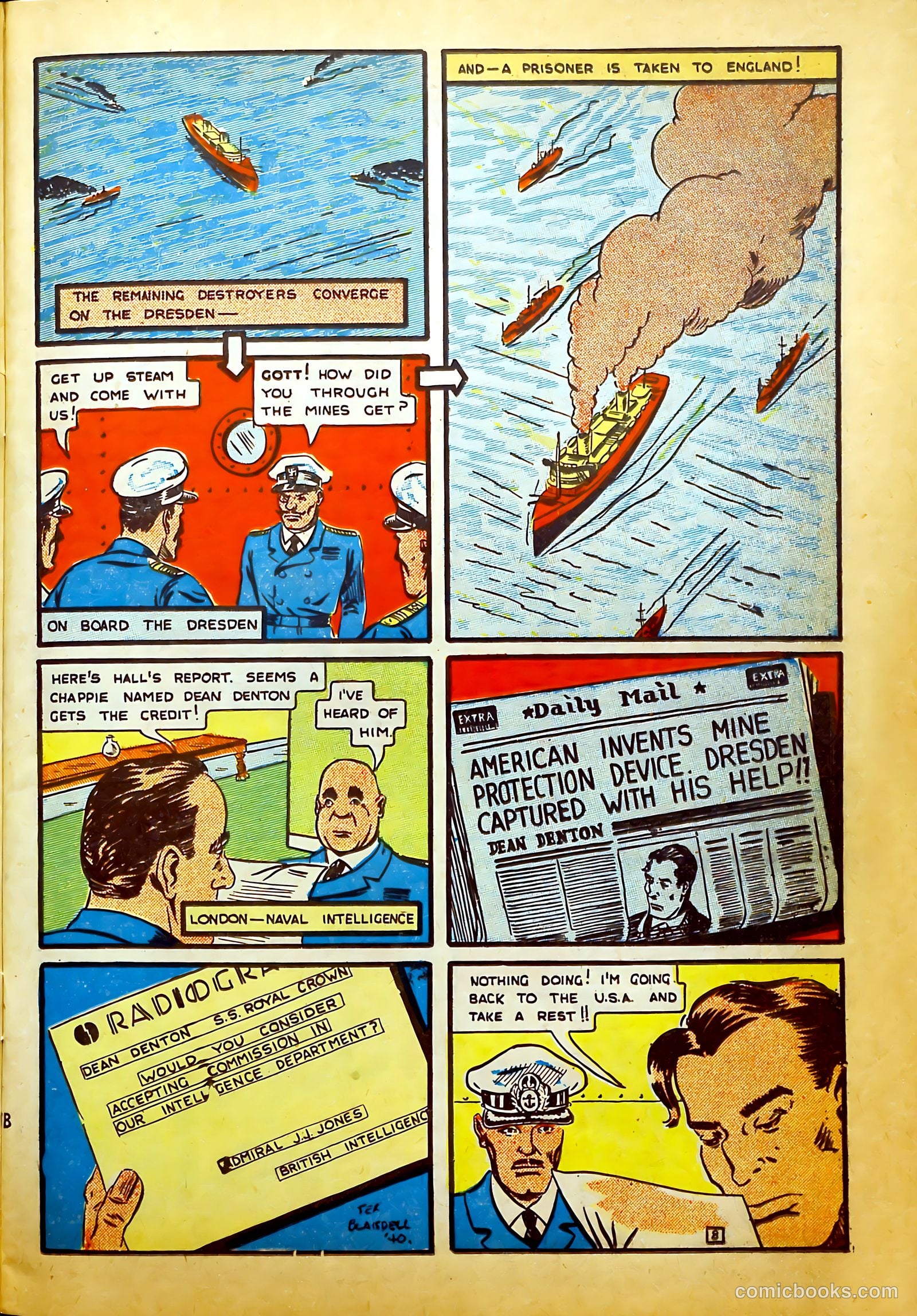 Keen Detective Funnies #20 (1940) — page 19 of 68