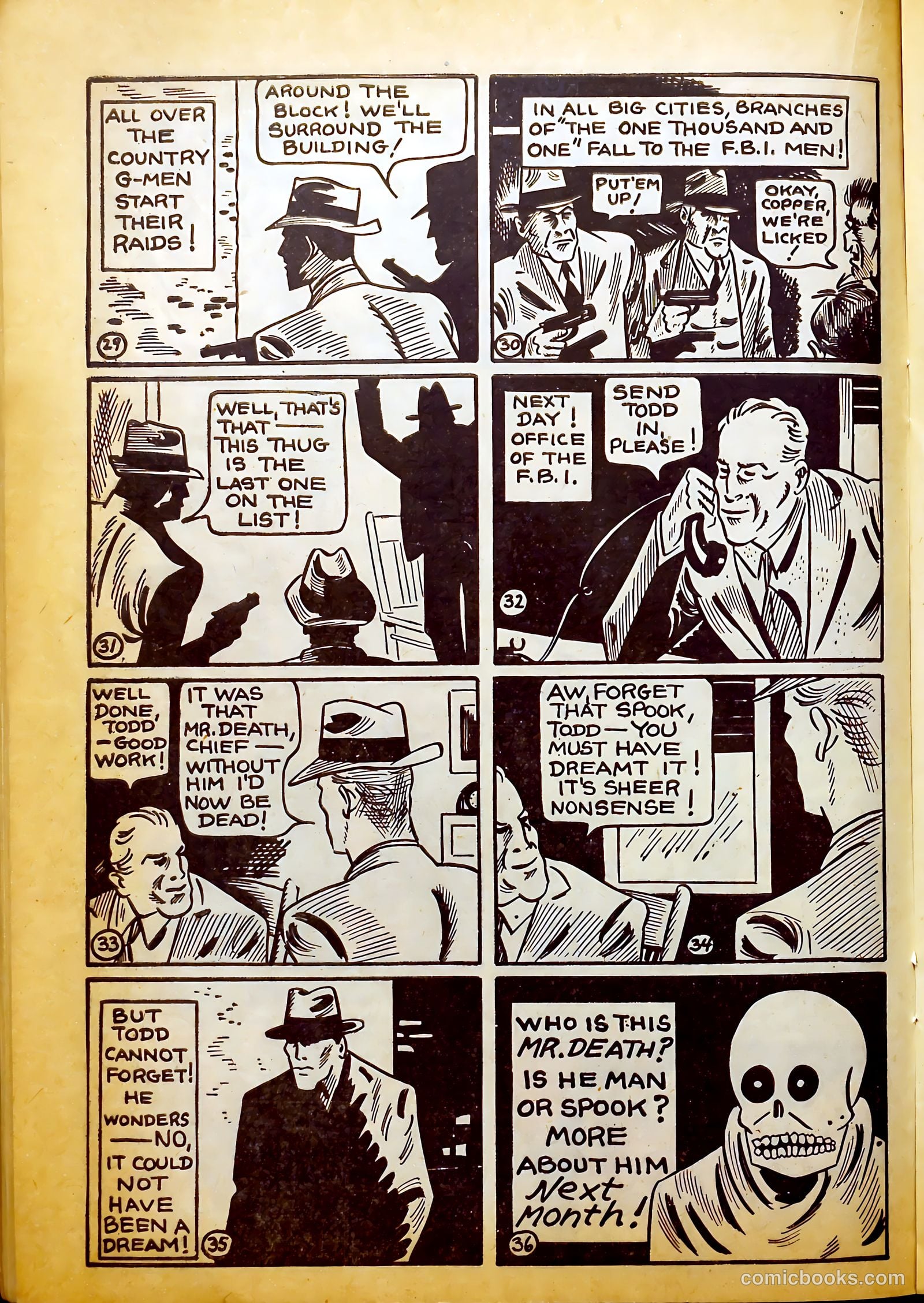 Keen Detective Funnies #20 (1940) — page 32 of 68