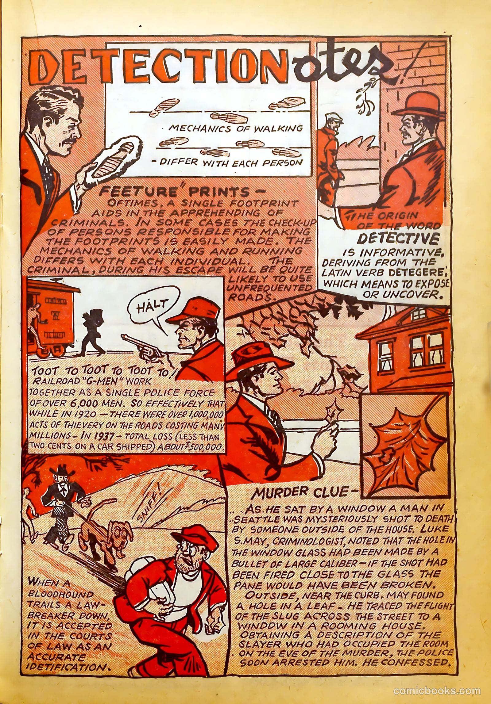 Keen Detective Funnies #20 (1940) — page 33 of 68