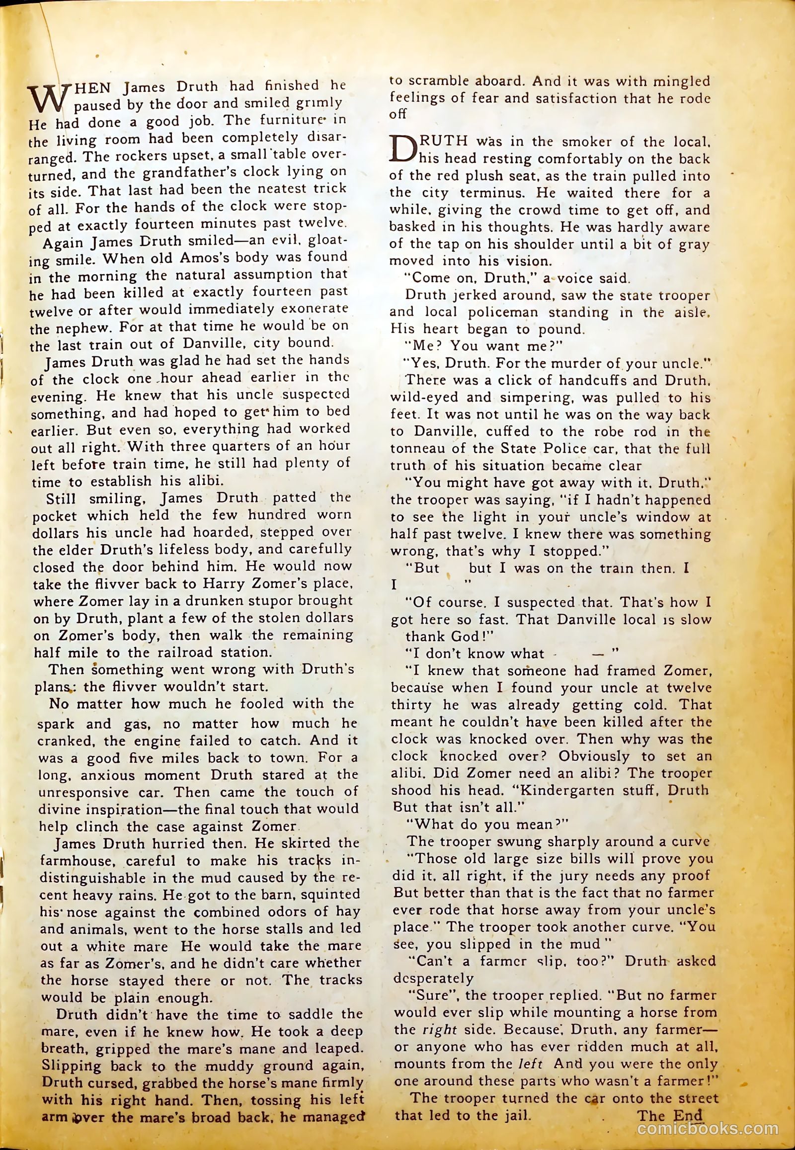 Keen Detective Funnies #20 (1940) — page 35 of 68