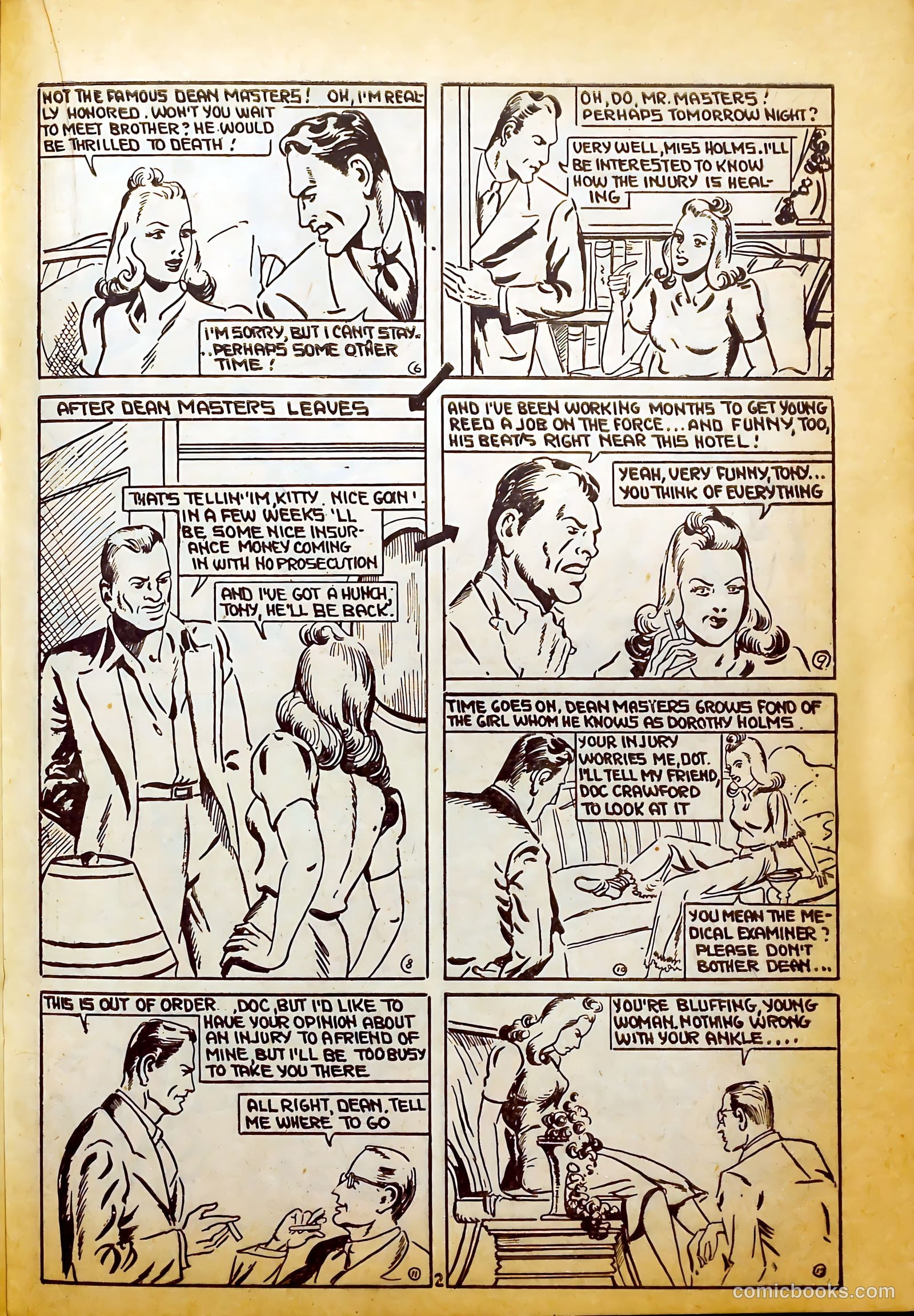 Keen Detective Funnies #20 (1940) — page 37 of 68