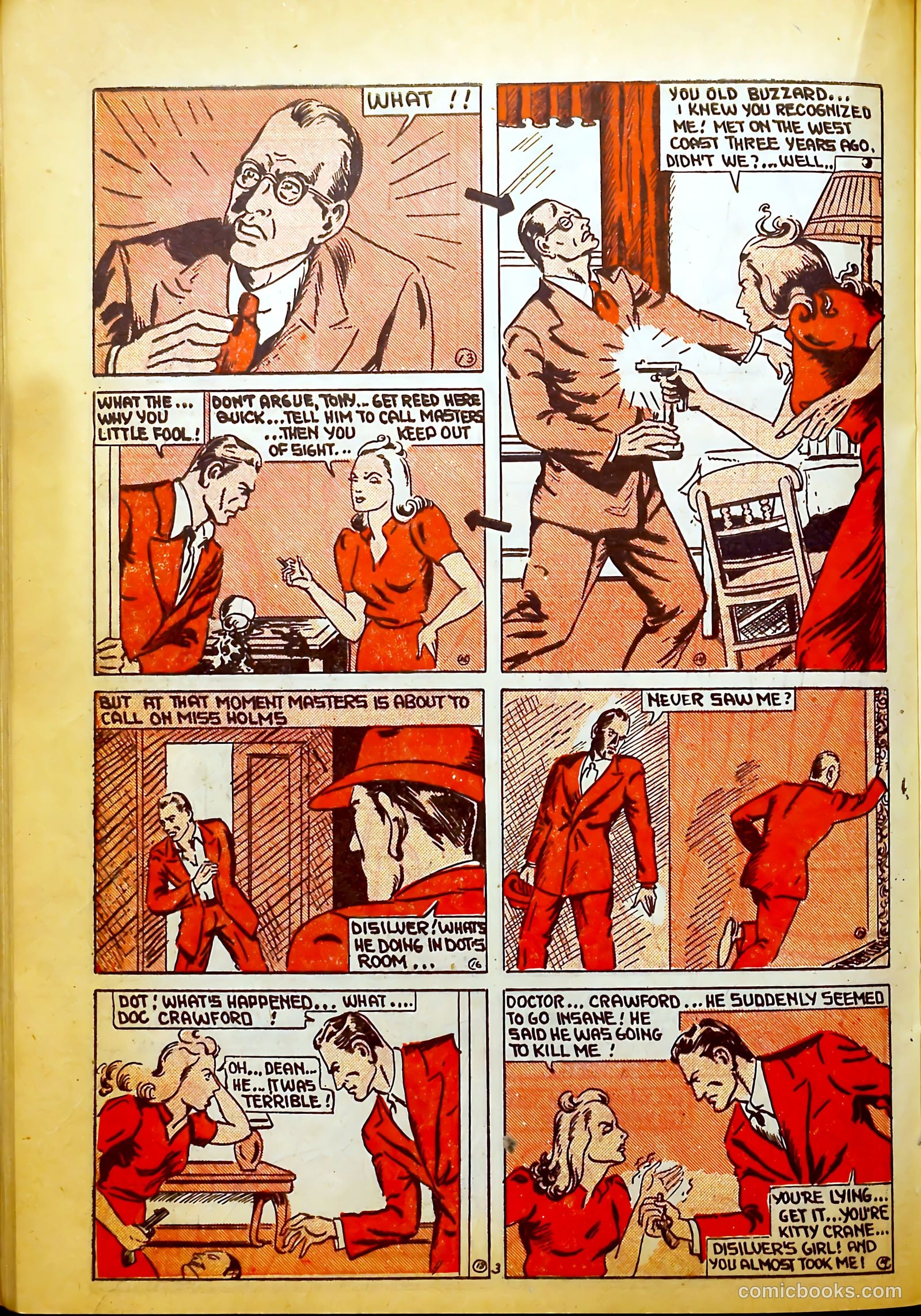 Keen Detective Funnies #20 (1940) — page 38 of 68