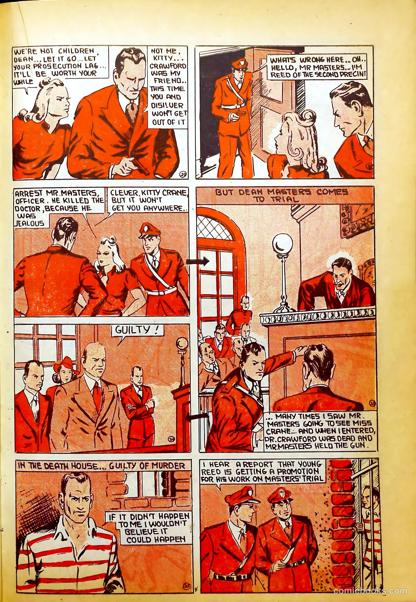 Keen Detective Funnies #20 (1940) — page 39 of 68
