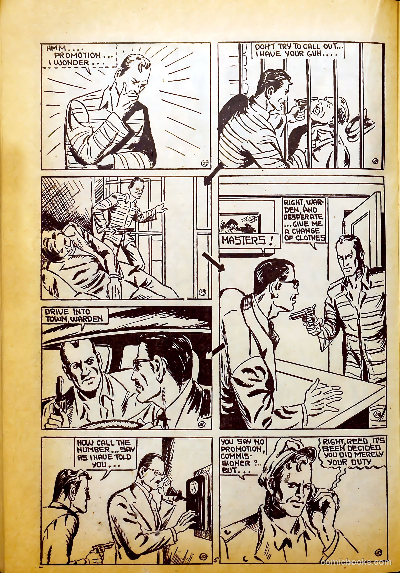 Keen Detective Funnies #20 (1940) — page 40 of 68