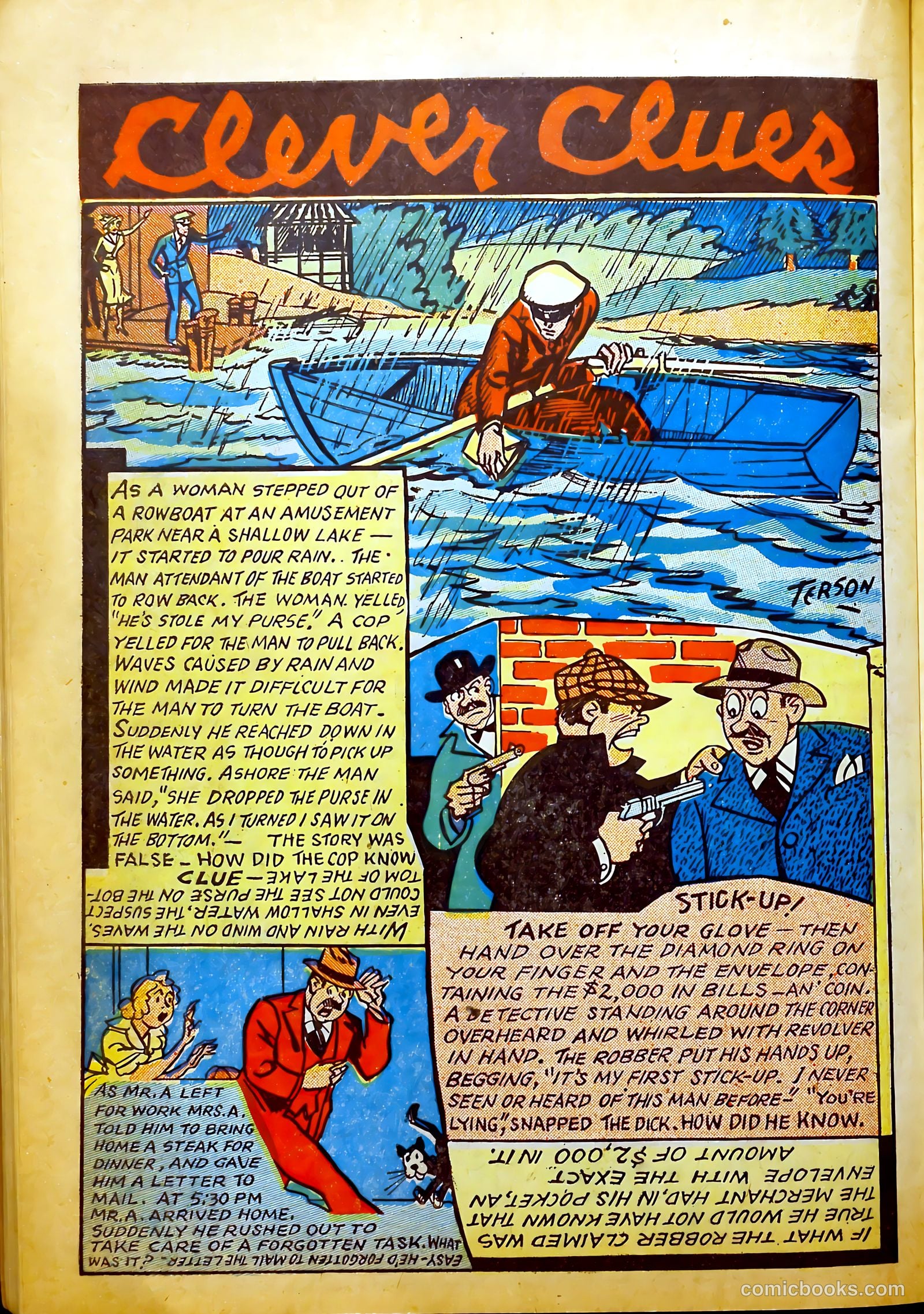 Keen Detective Funnies #20 (1940) — page 42 of 68