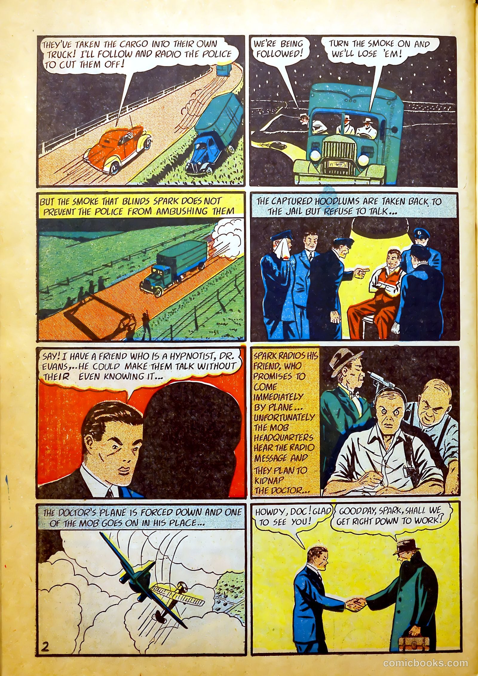 Keen Detective Funnies #20 (1940) — page 62 of 68