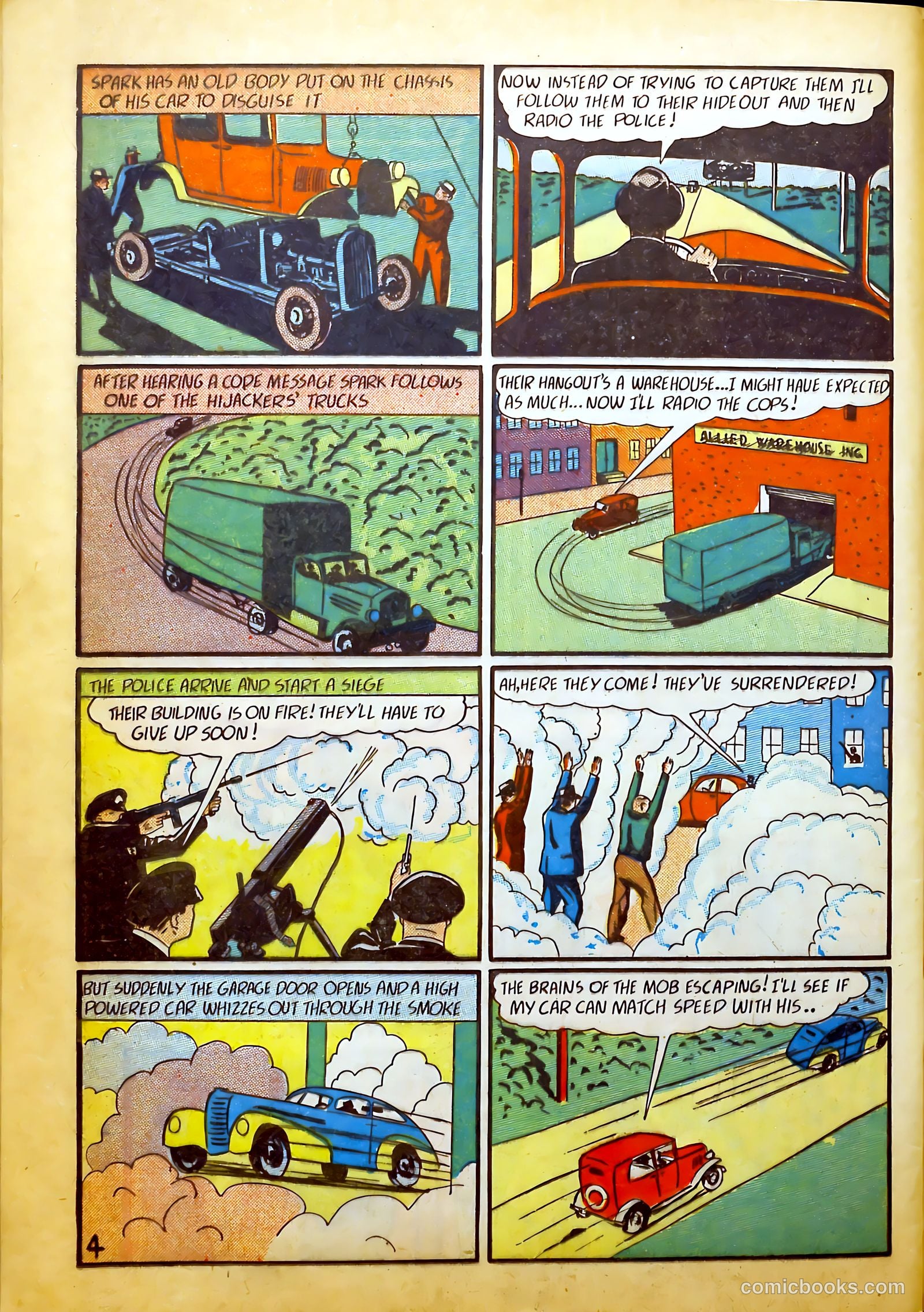 Keen Detective Funnies #20 (1940) — page 64 of 68