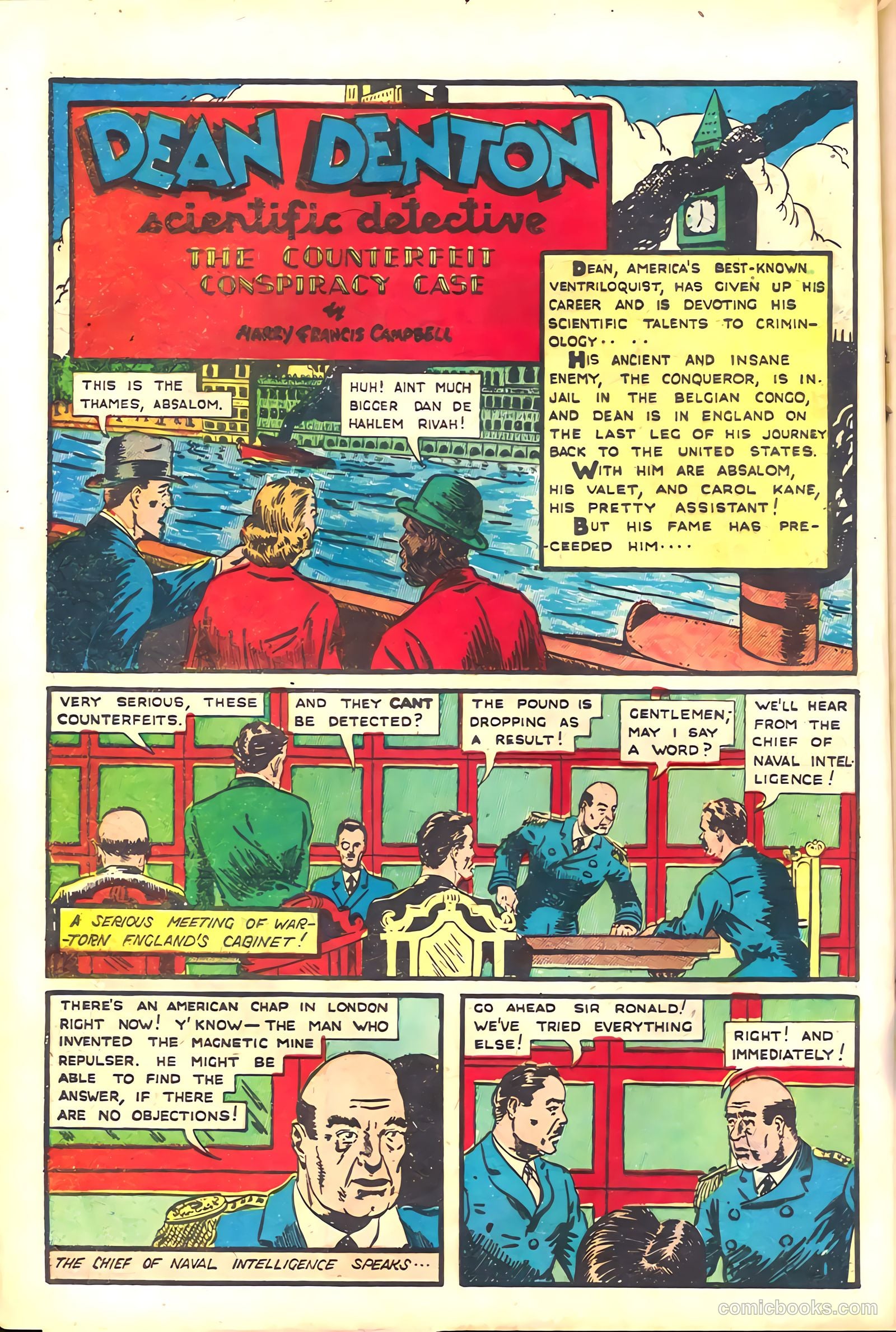 Keen Detective Funnies #21 (1940) — page 12 of 68