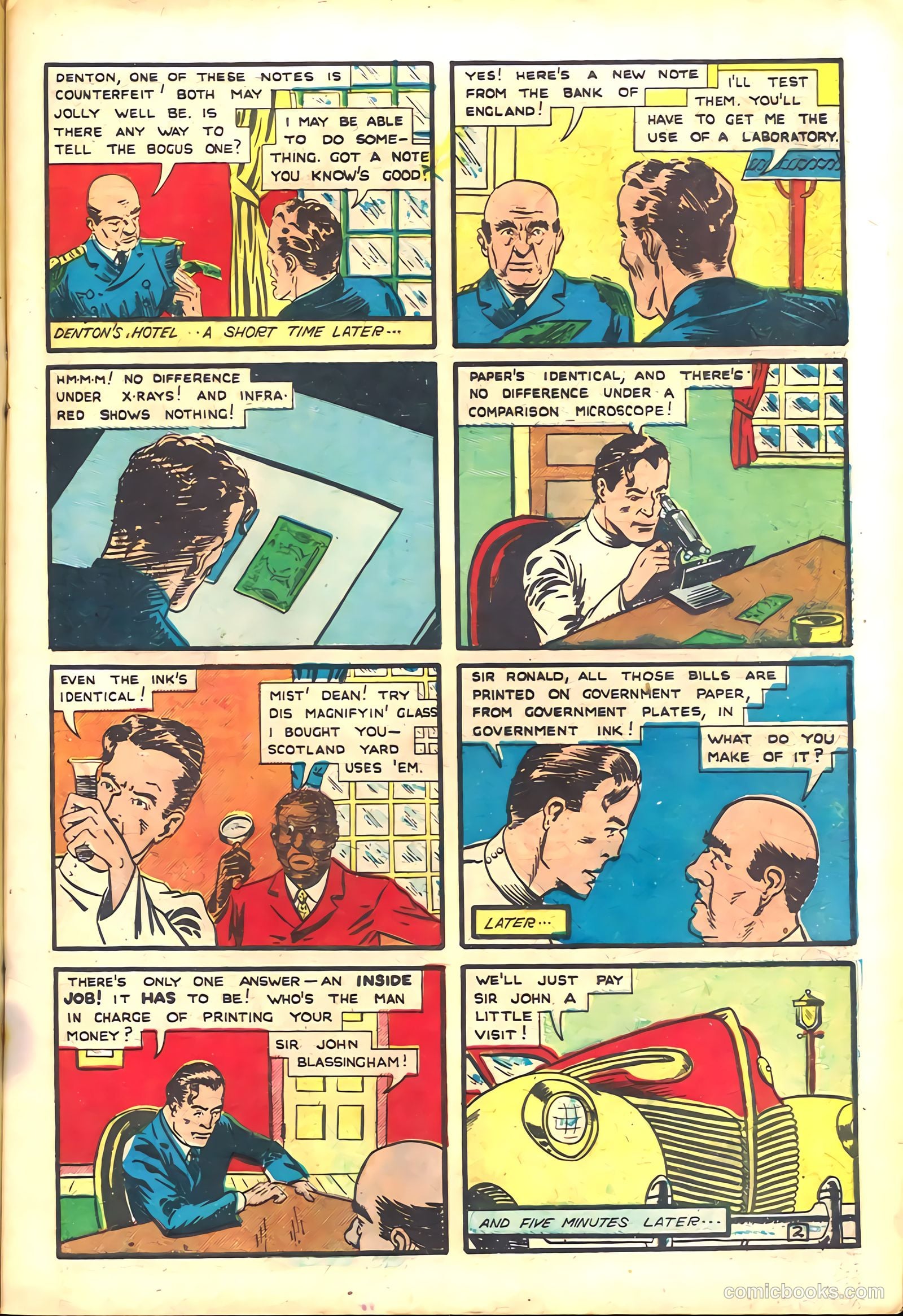 Keen Detective Funnies #21 (1940) — page 13 of 68