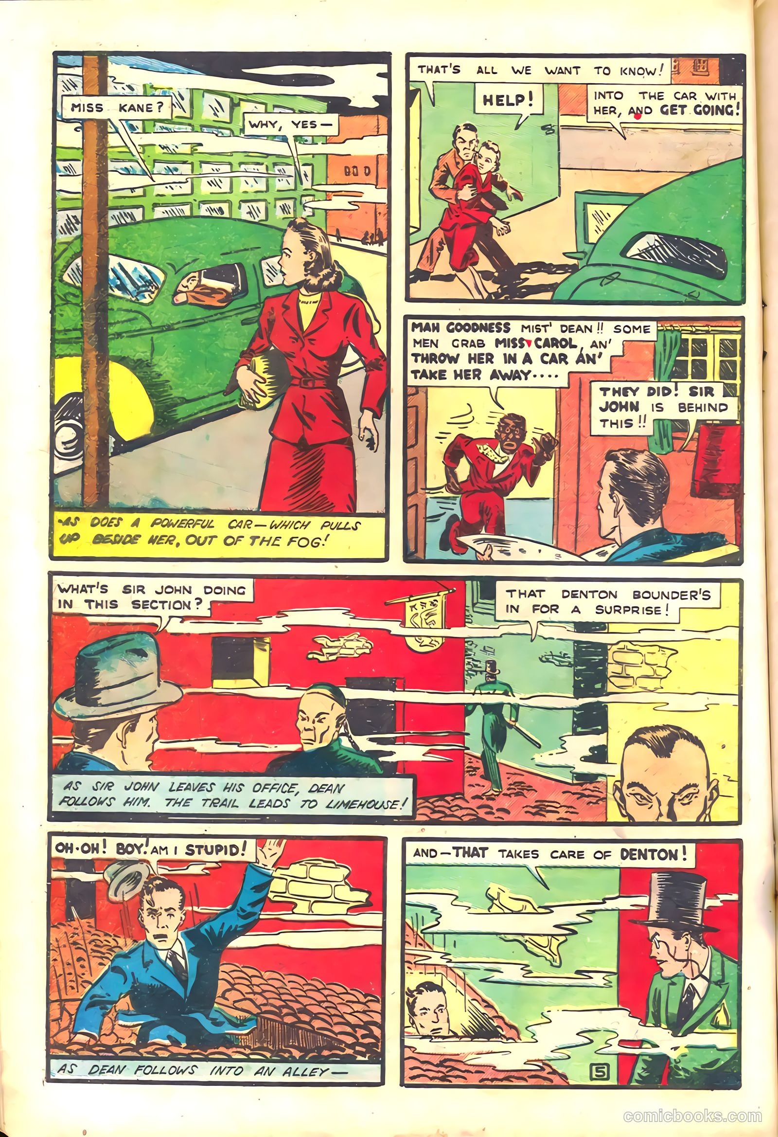 Keen Detective Funnies #21 (1940) — page 16 of 68