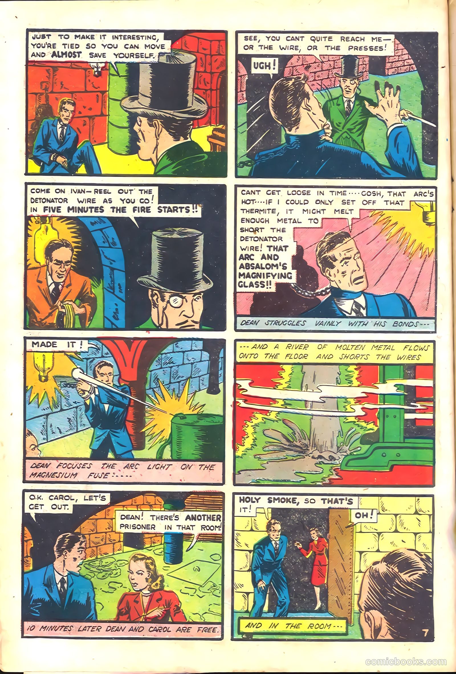 Keen Detective Funnies #21 (1940) — page 18 of 68