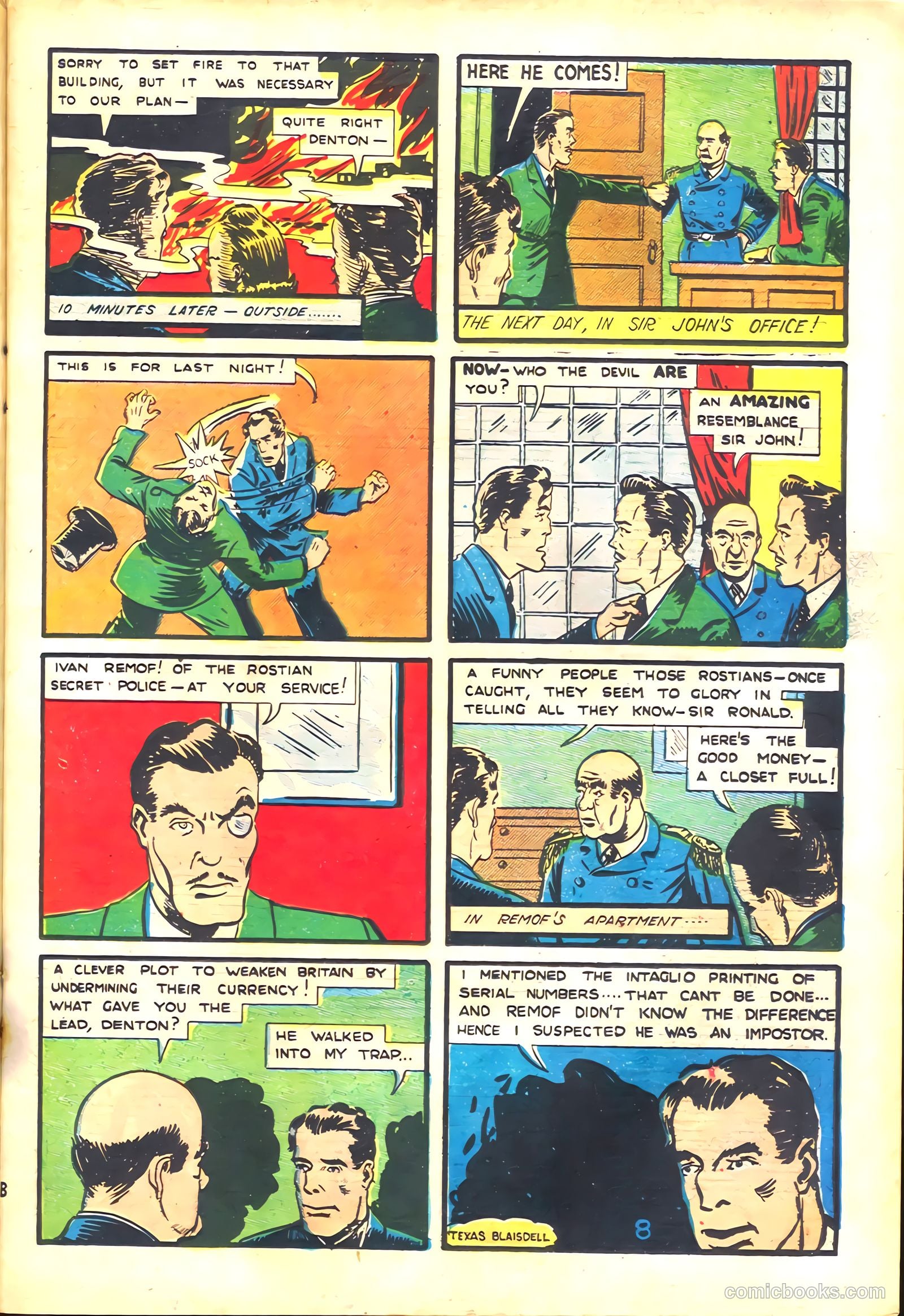 Keen Detective Funnies #21 (1940) — page 19 of 68