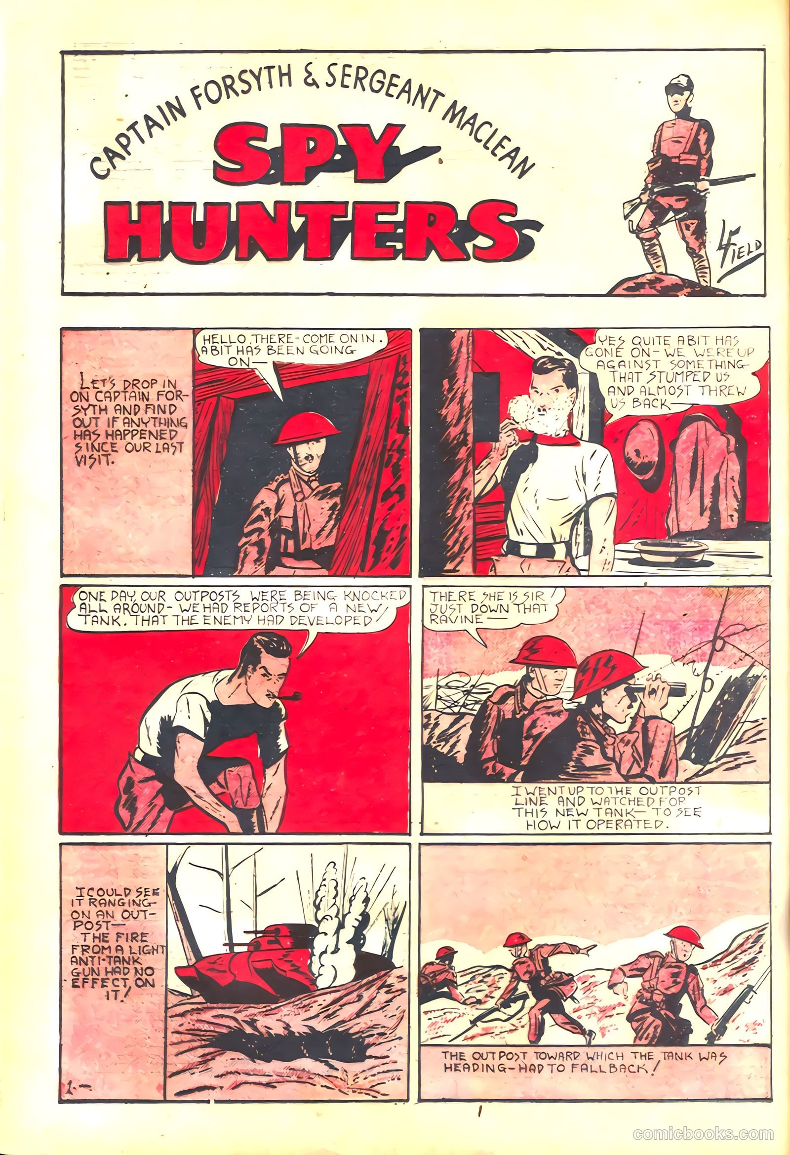 Keen Detective Funnies #21 (1940) — page 20 of 68