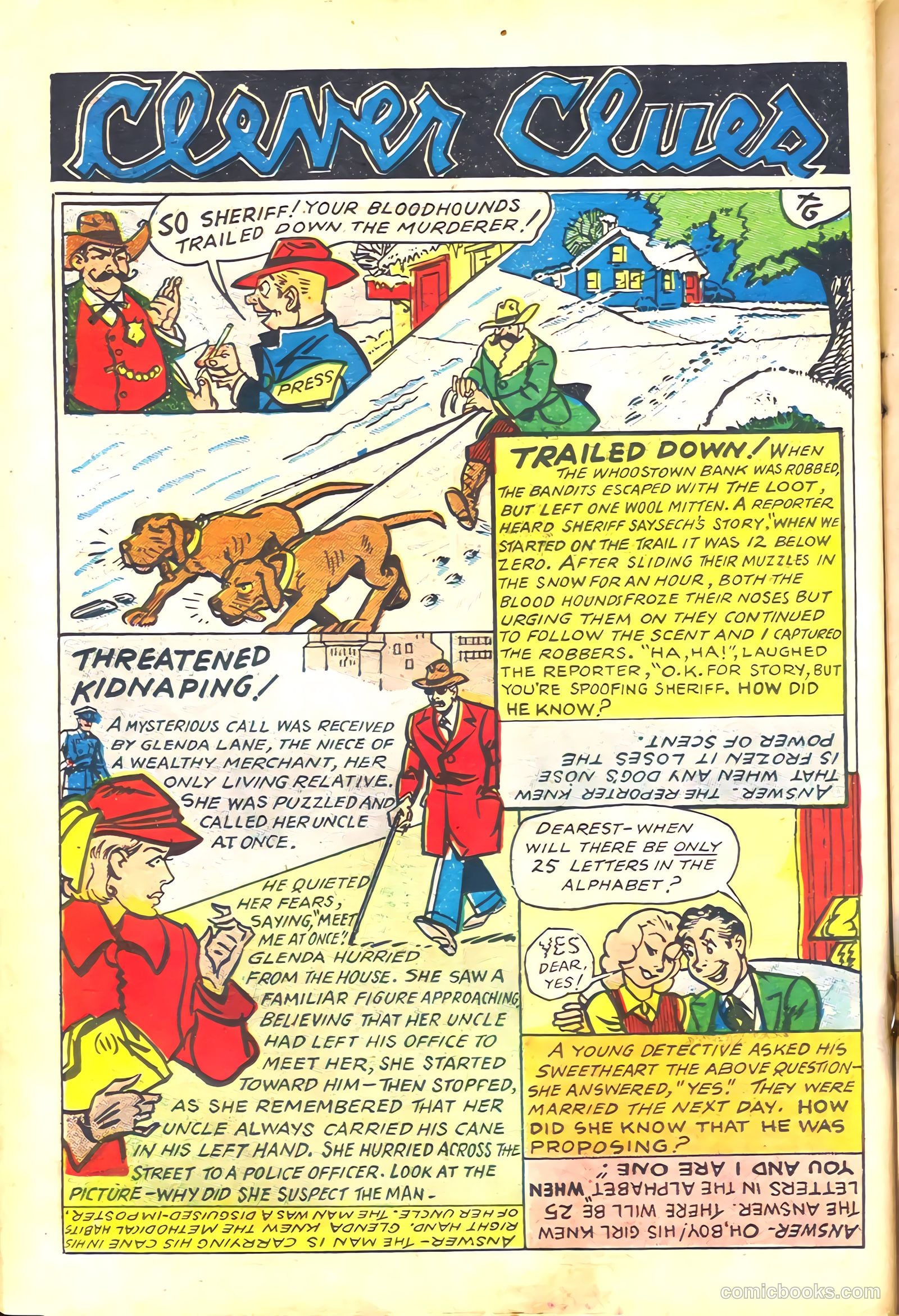 Keen Detective Funnies #21 (1940) — page 26 of 68