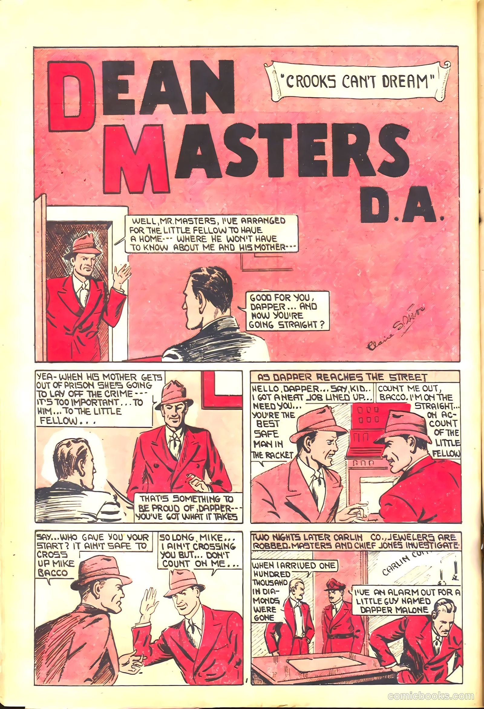 Keen Detective Funnies #21 (1940) — page 28 of 68