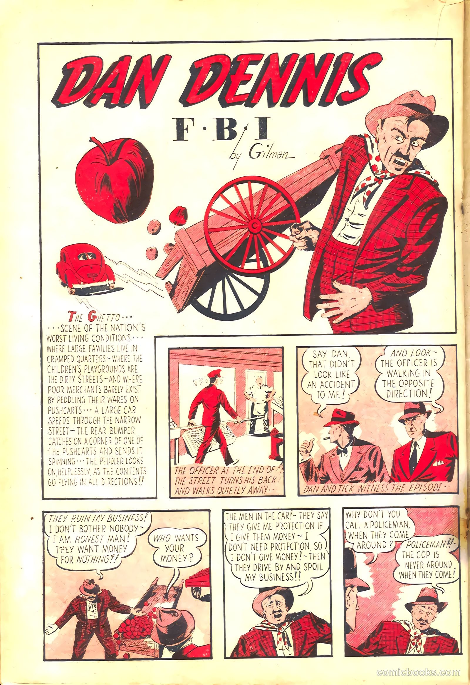 Keen Detective Funnies #21 (1940) — page 36 of 68