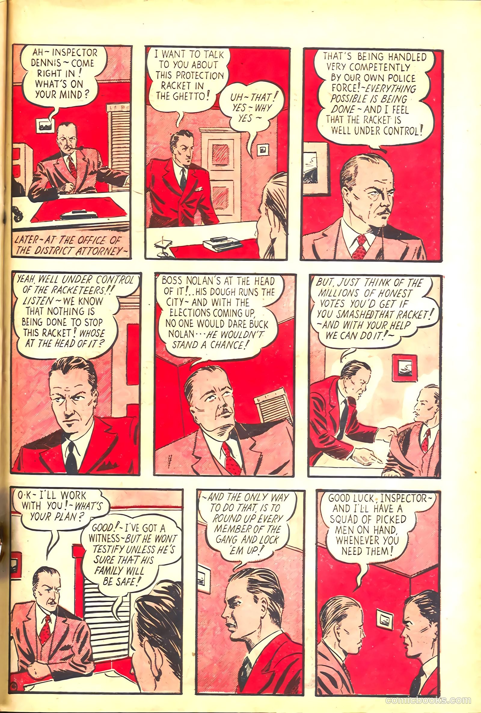 Keen Detective Funnies #21 (1940) — page 39 of 68