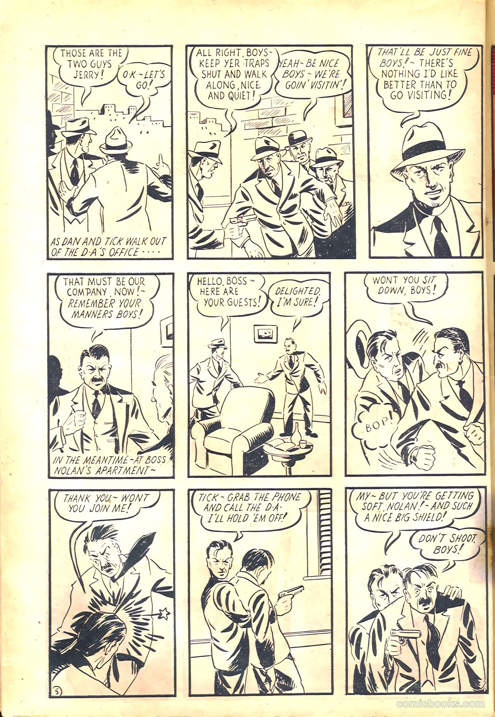Keen Detective Funnies #21 (1940) — page 40 of 68