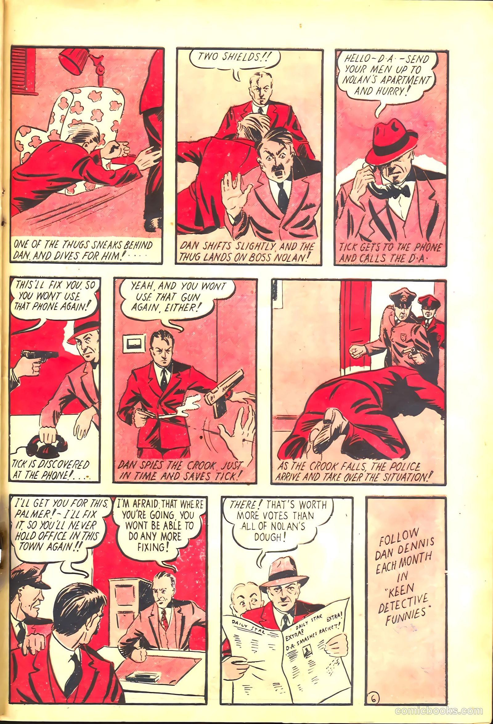Keen Detective Funnies #21 (1940) — page 41 of 68