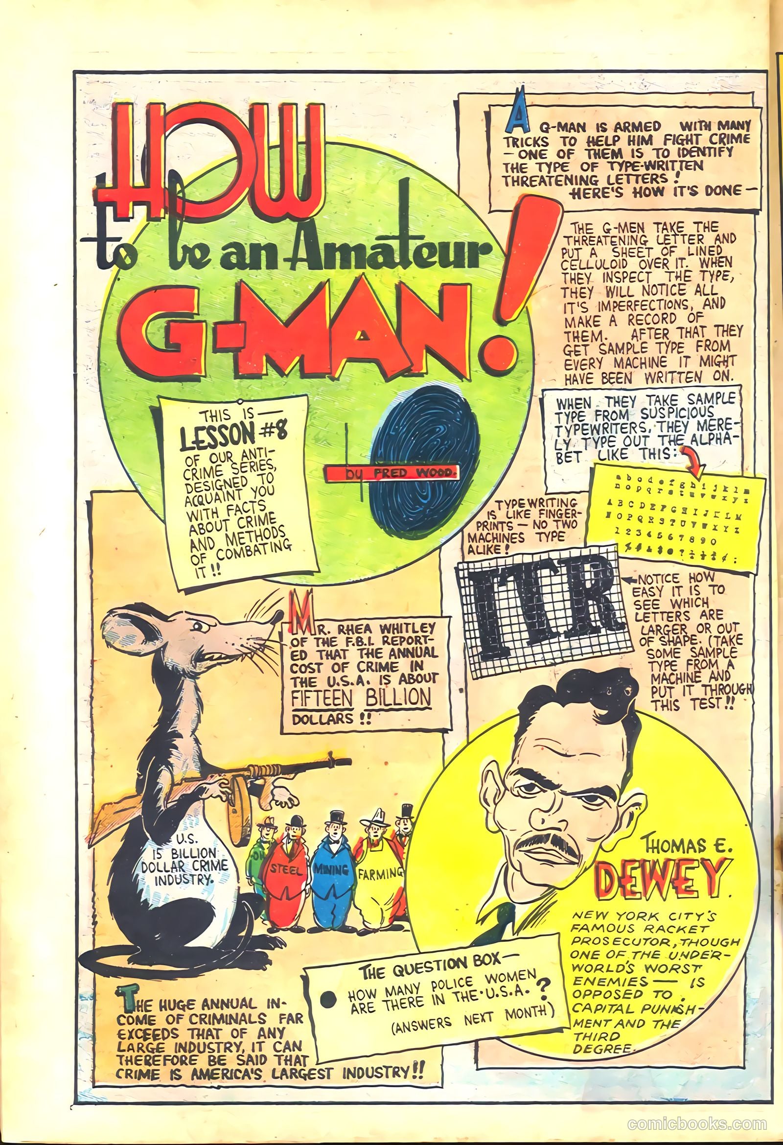Keen Detective Funnies #21 (1940) — page 42 of 68