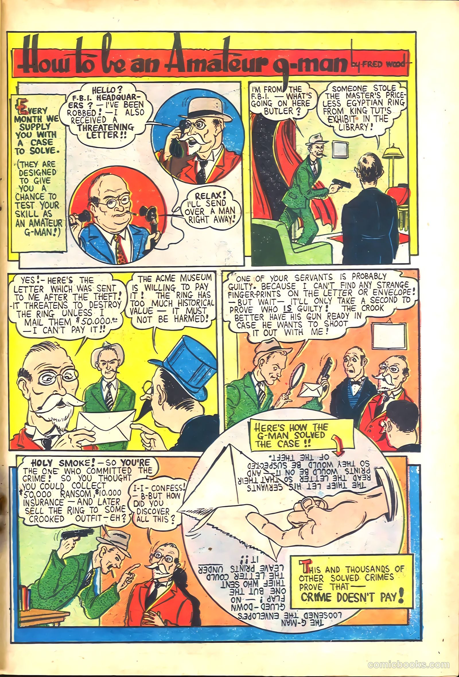 Keen Detective Funnies #21 (1940) — page 43 of 68