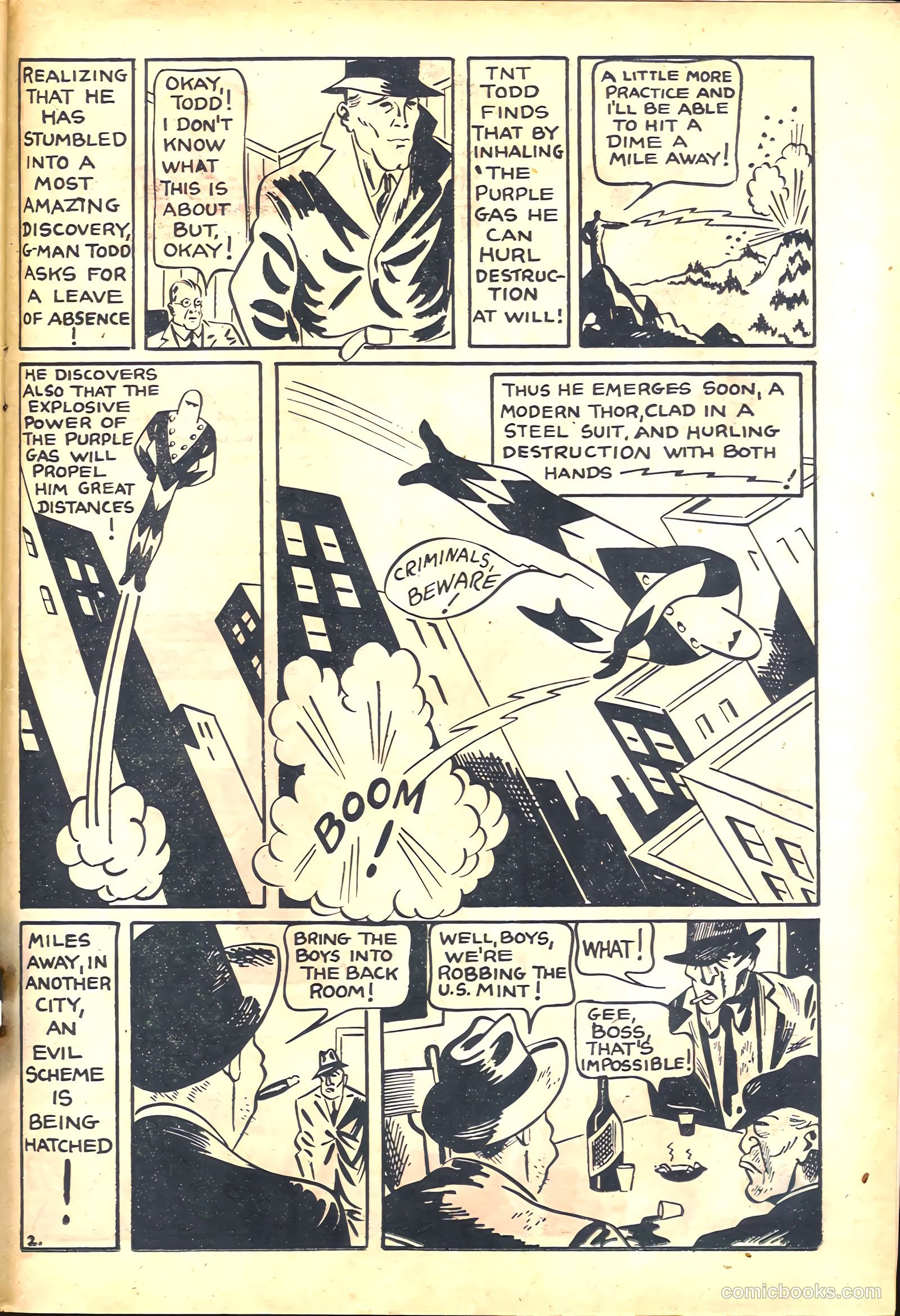 Keen Detective Funnies #21 (1940) — page 45 of 68