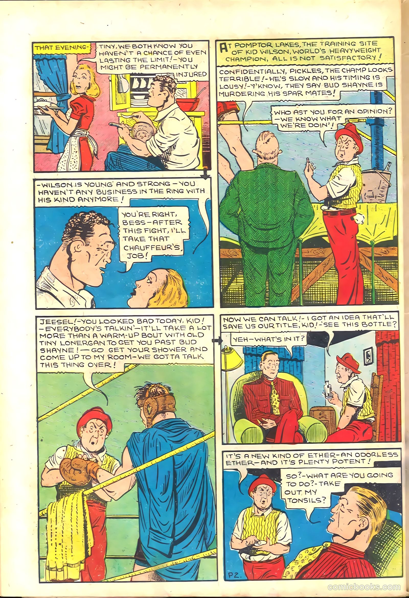 Keen Detective Funnies #21 (1940) — page 58 of 68